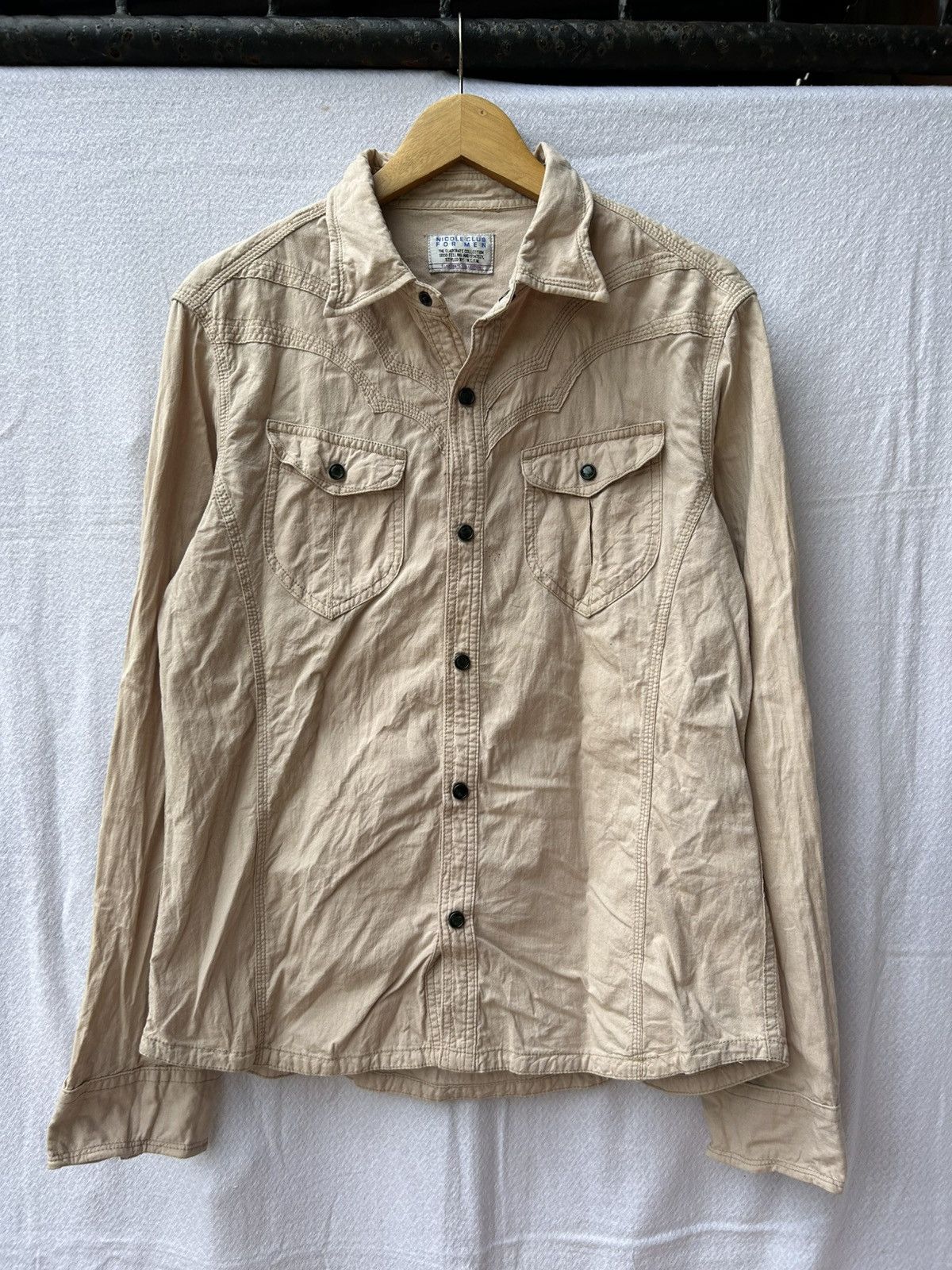 Nicole Club NCFM - Nicole Club Fur Men Longsleeve Shirt Size US L / EU 52-54 / 3 - 1 Thumbnail