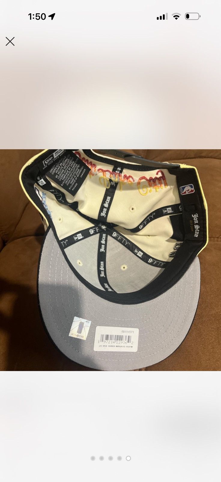 Jon Stan NYC × MLB × New Era Jon Stan snapback Size ONE SIZE - 5 Thumbnail