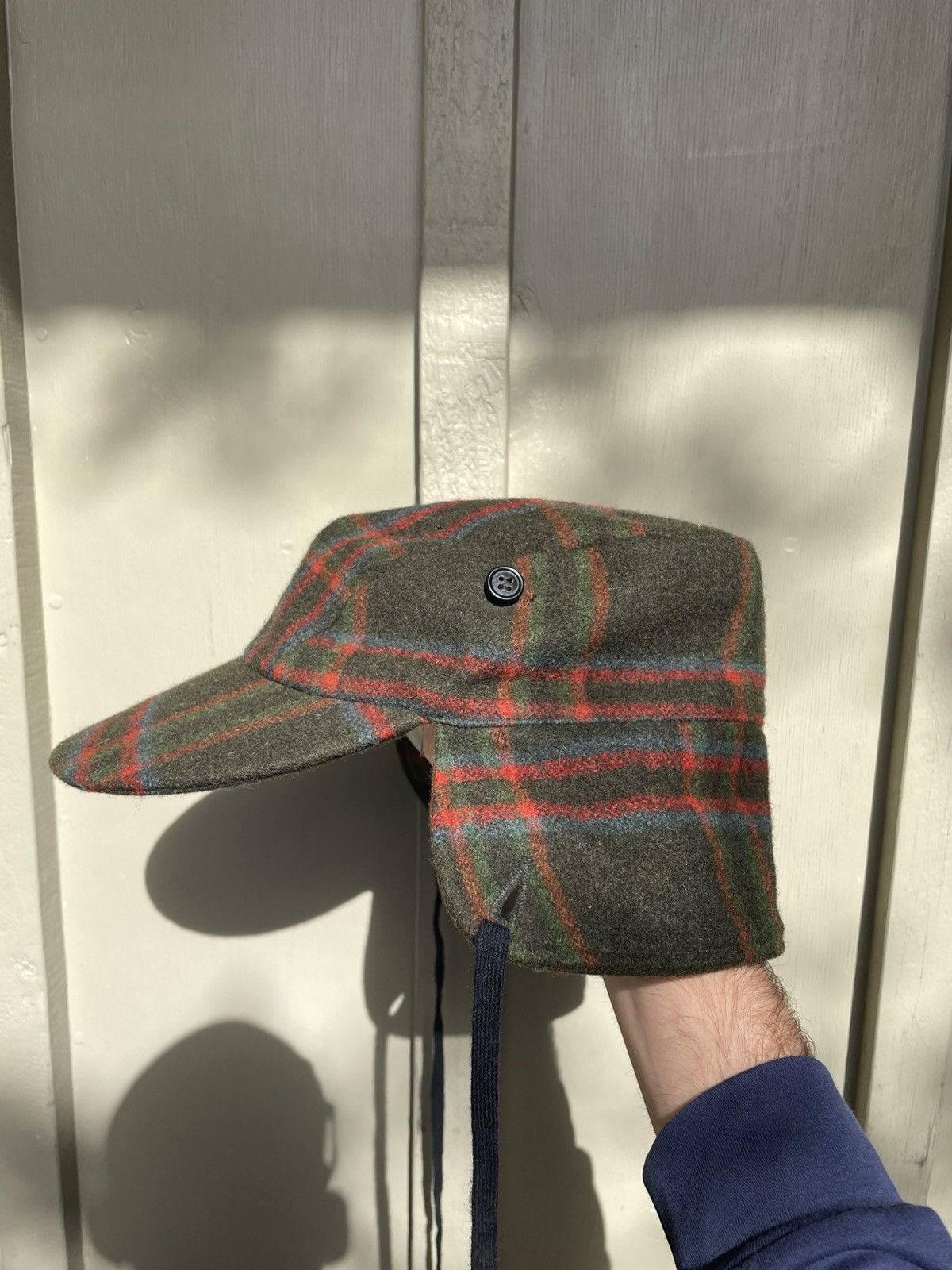 Other Genuine Vintage Swanndri Woollen Trapper Hat Size ONE SIZE - 3 Thumbnail