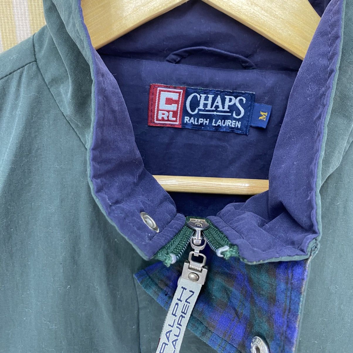 Polo Ralph Lauren 🫶 vintage green Chaps Ralph Lauren windbreaker jacket Size US M / EU 48-50 / 2 - 5 Thumbnail