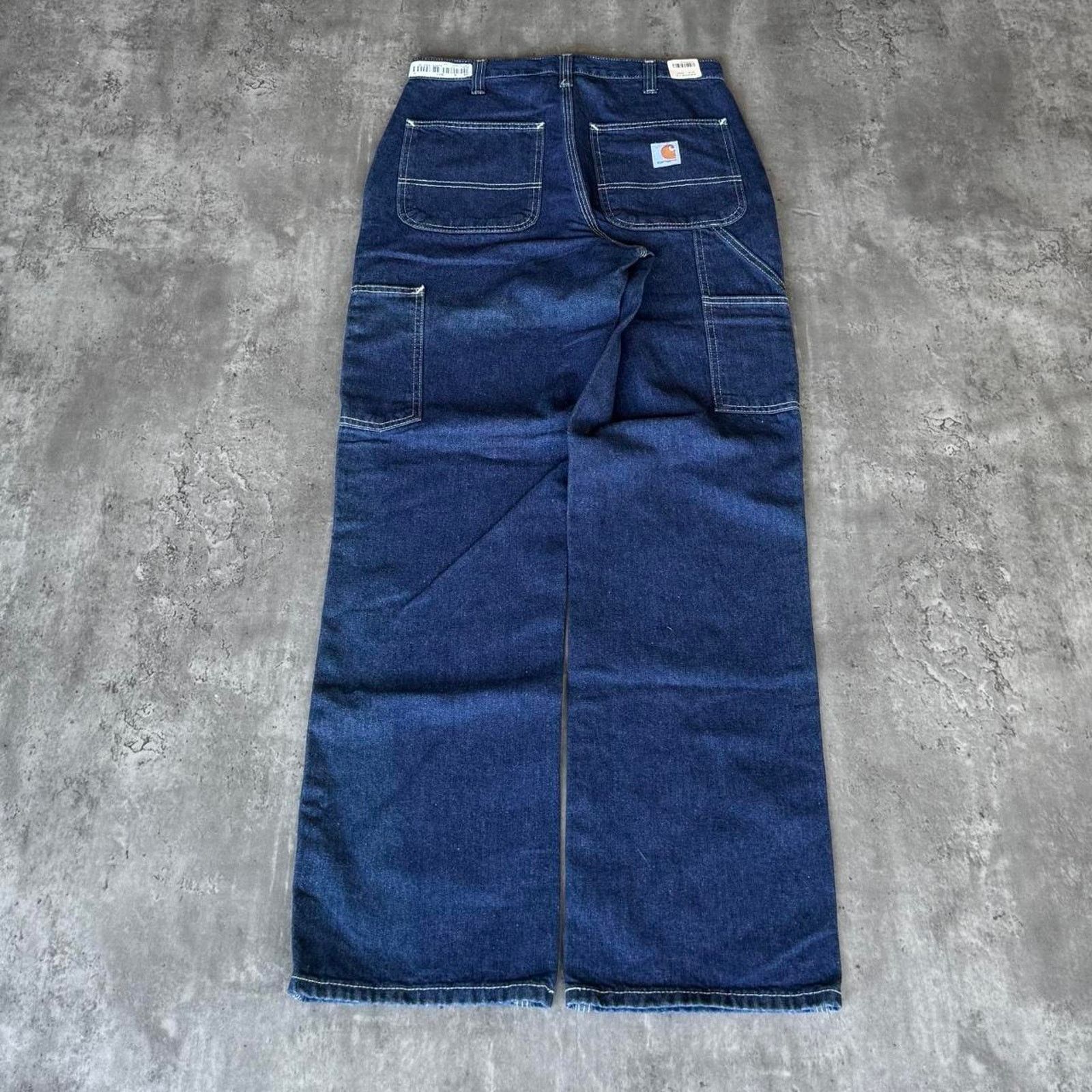 Carhartt × Carhartt Wip × Vintage Y2K Carhartt Baggy Carpenter Denim Streetwear Skater Jeans Size US 29 - 1 Thumbnail