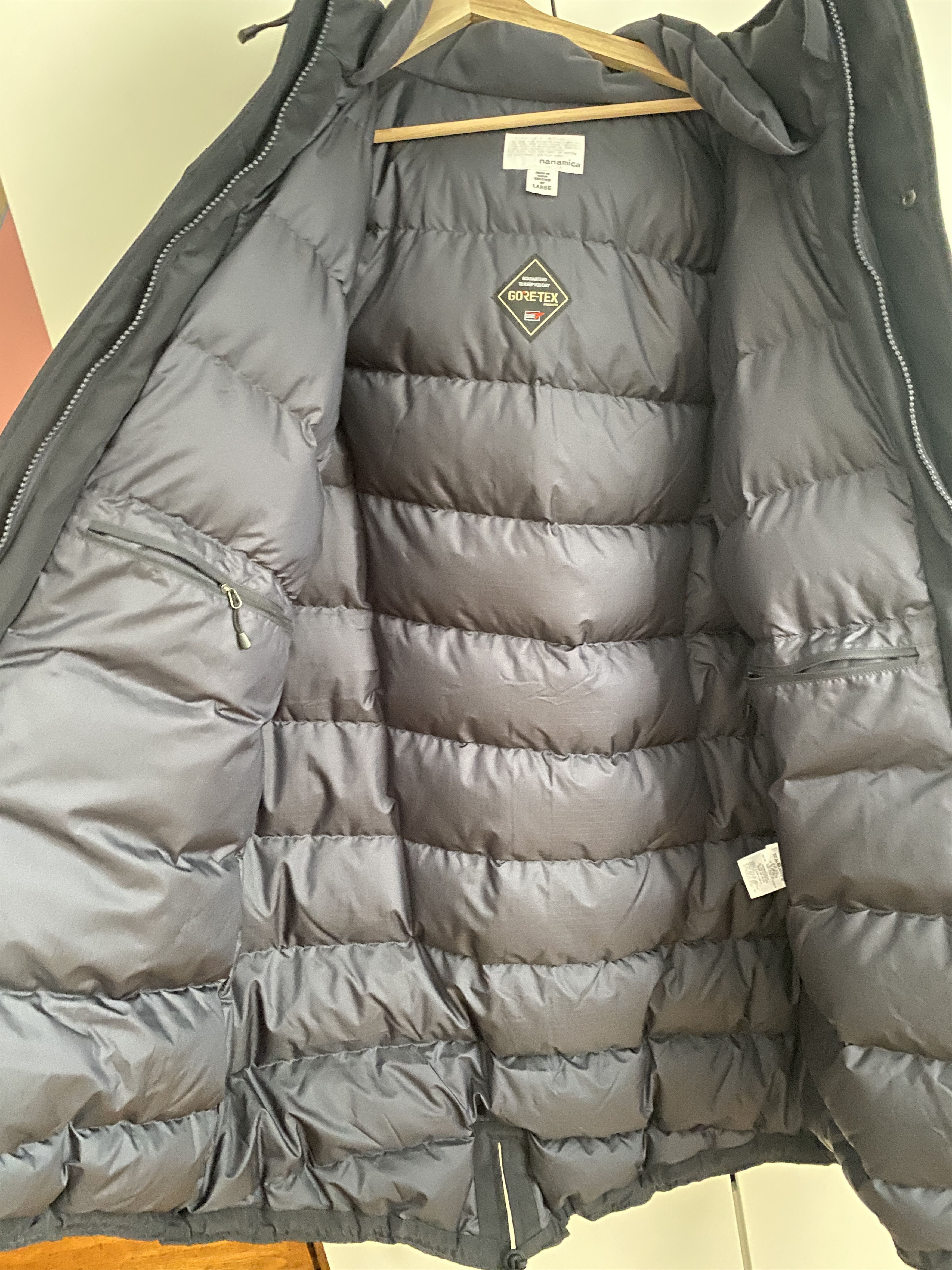Nanamica Gore-tex long down coat Size US L / EU 52-54 / 3 - 9 Thumbnail
