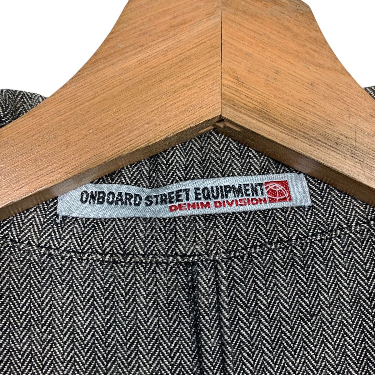 Japanese Brand ON BOARD Street Equipment Denim Devision Jacket #2650-C119 Size US L / EU 52-54 / 3 - 15 Thumbnail