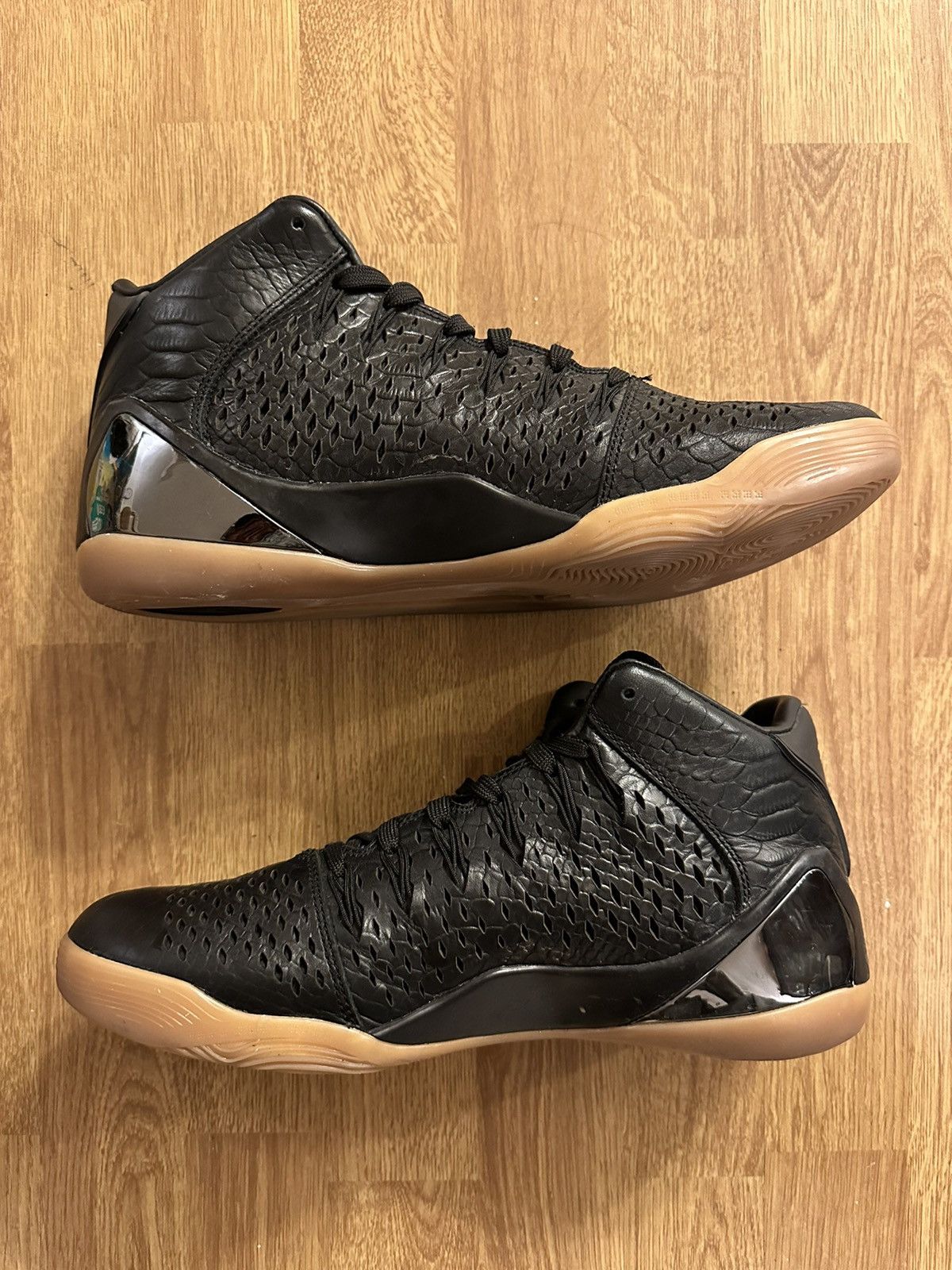 Nike × Vintage Rare Nike Kobe IX 9 Mid Snakeskin Size US 10 / EU 43 - 3 Thumbnail