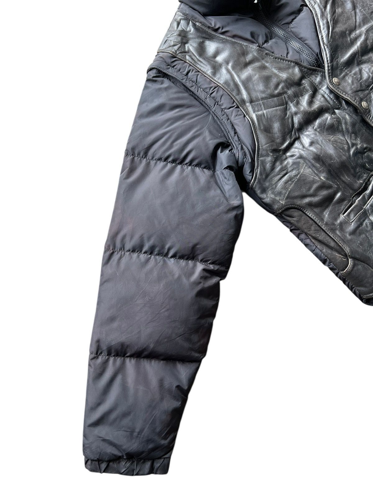 Schott Vintage Schott Goose Down Goose Feathers Hybrid Puffer Size US L / EU 52-54 / 3 - 10 Thumbnail