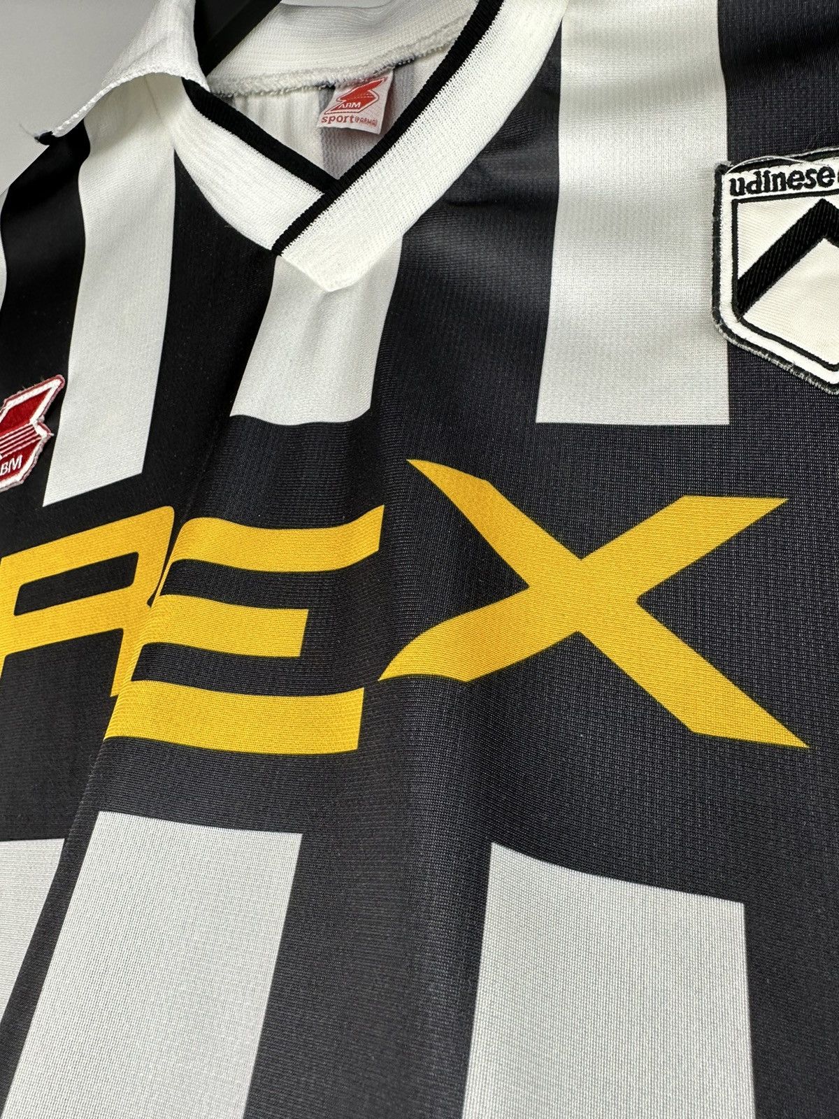 Vintage Rare 80s Udinese ABM Soccer Jersey 1988-90 Maglia Vintage L Size US L / EU 52-54 / 3 - 5 Thumbnail