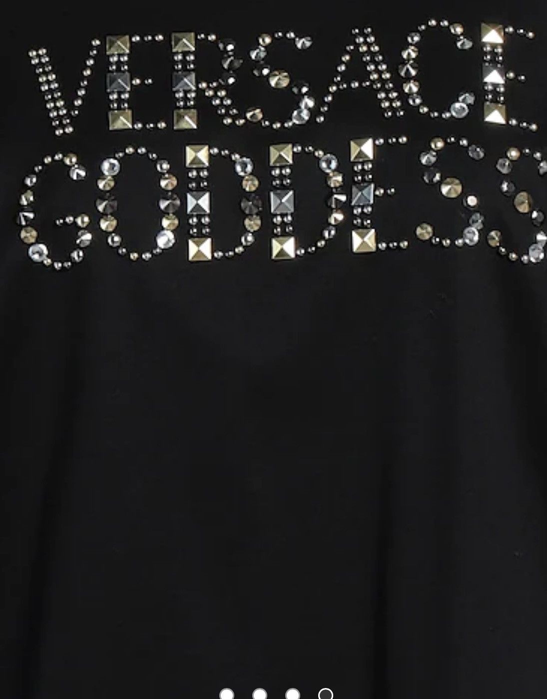 Versace Versace T-shirt jewelled Logo 2024 Size M / US 6-8 / IT 42-44 - 2 Thumbnail