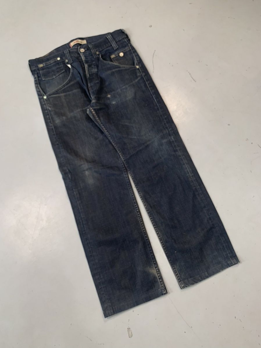 Levi's Vintage Levi’s buckle belt denim Size US 36 / EU 52 - 2 Thumbnail