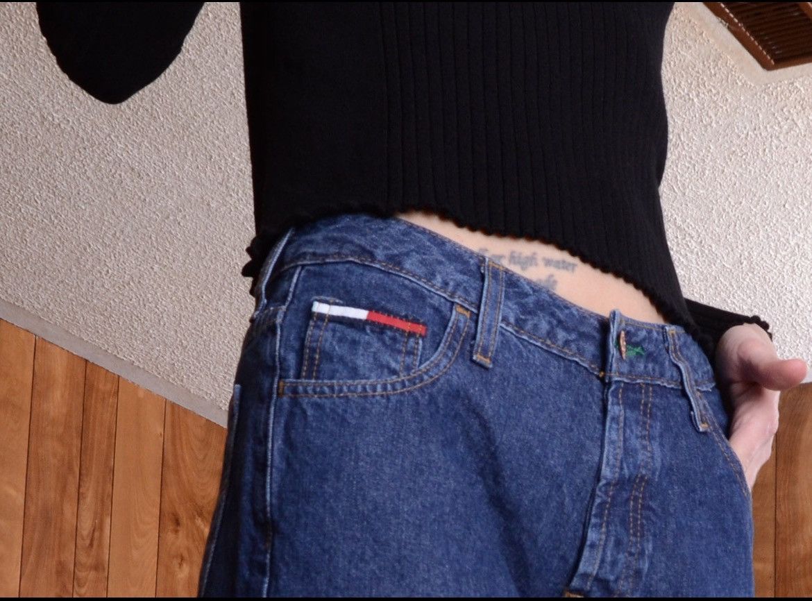 Tommy Hilfiger Vintage Low-rise Bootcut Size 27" / US 4 / IT 40 - 3 Thumbnail