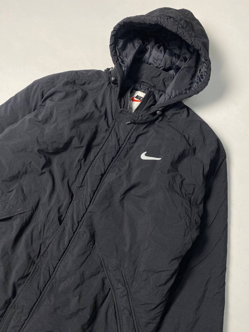 Nike × Vintage Nike 90s Vintage Swoosh light jacket Size US L / EU 52-54 / 3 - 2 Thumbnail