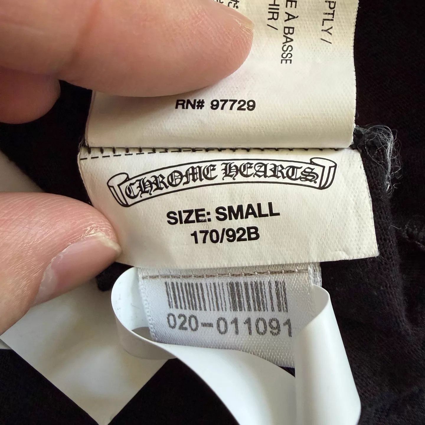 Chrome Hearts Chromehearts x Bella Black Horse Shoe Short Sleeve Tee S Size US S / EU 44-46 / 1 - 5 Thumbnail