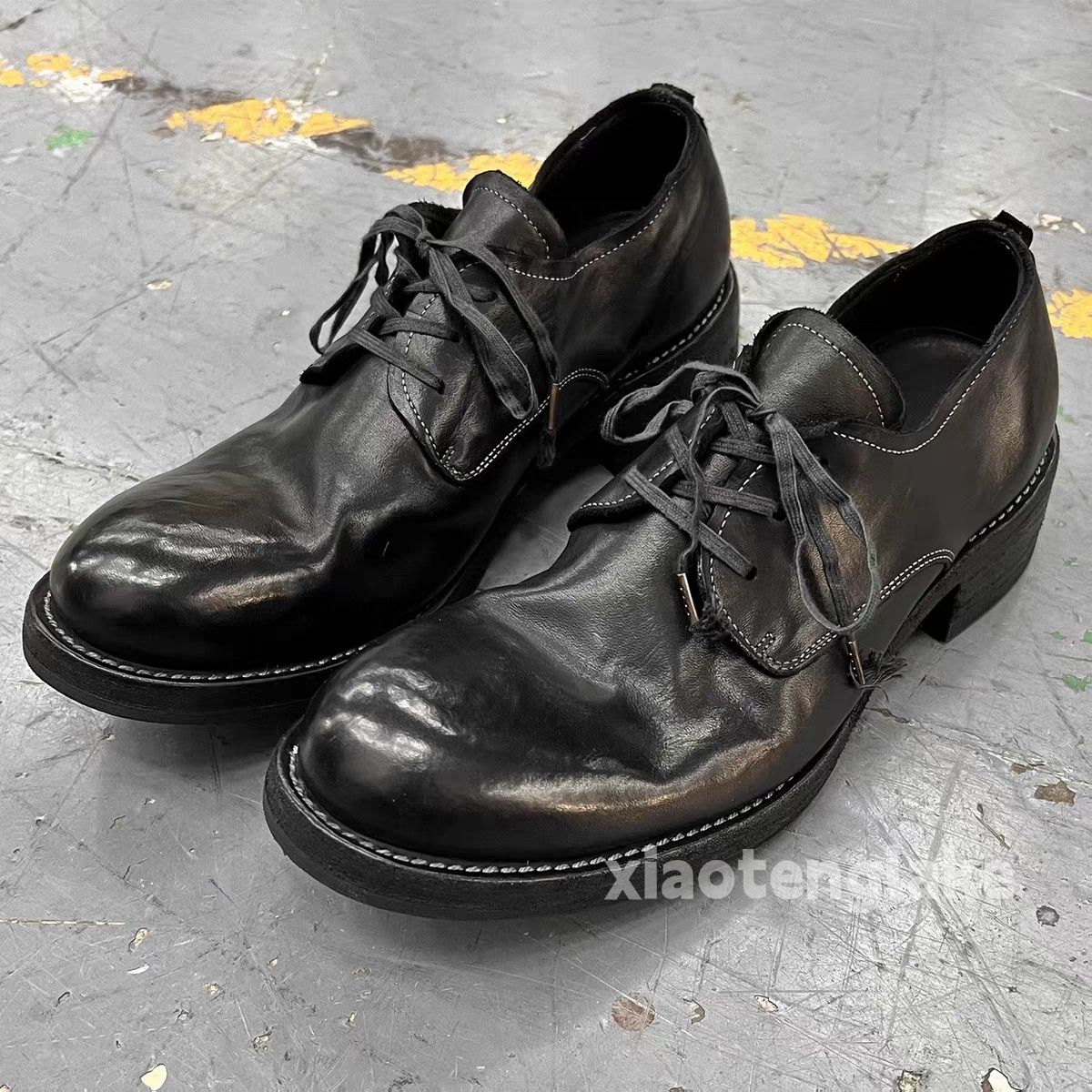 Vintage Unisex utility punk yuppie grunge derby shoes Size US 10 / EU 43 - 1 Thumbnail