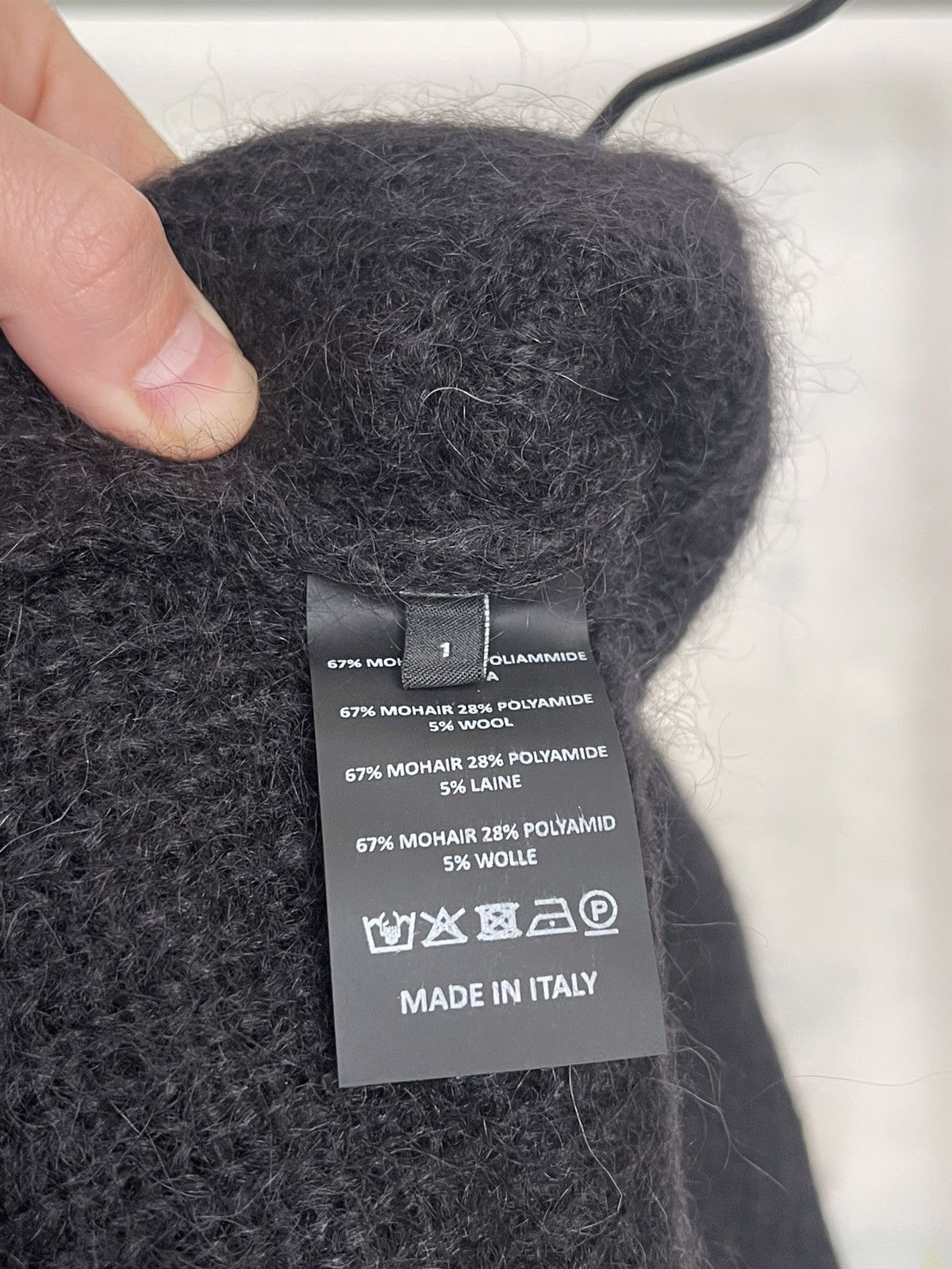 Raf Simons AW21 Oversized Sweater