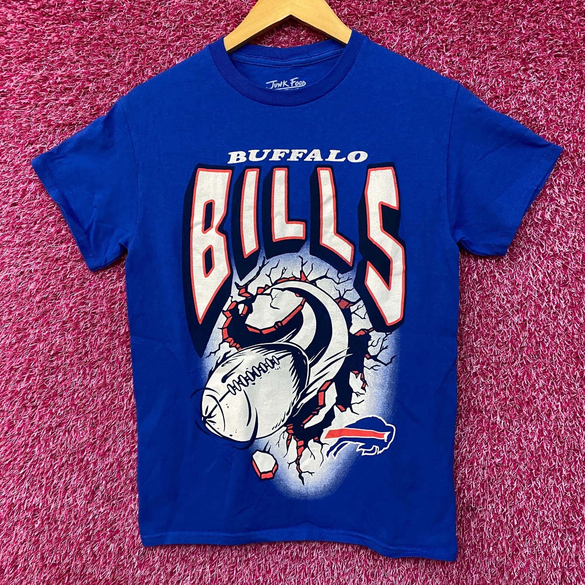 Junk Food Junk Food NFL Buffalo Bills Blue Logo T-Shirt XS Size US XS / EU 42 / 0 - 1 Thumbnail