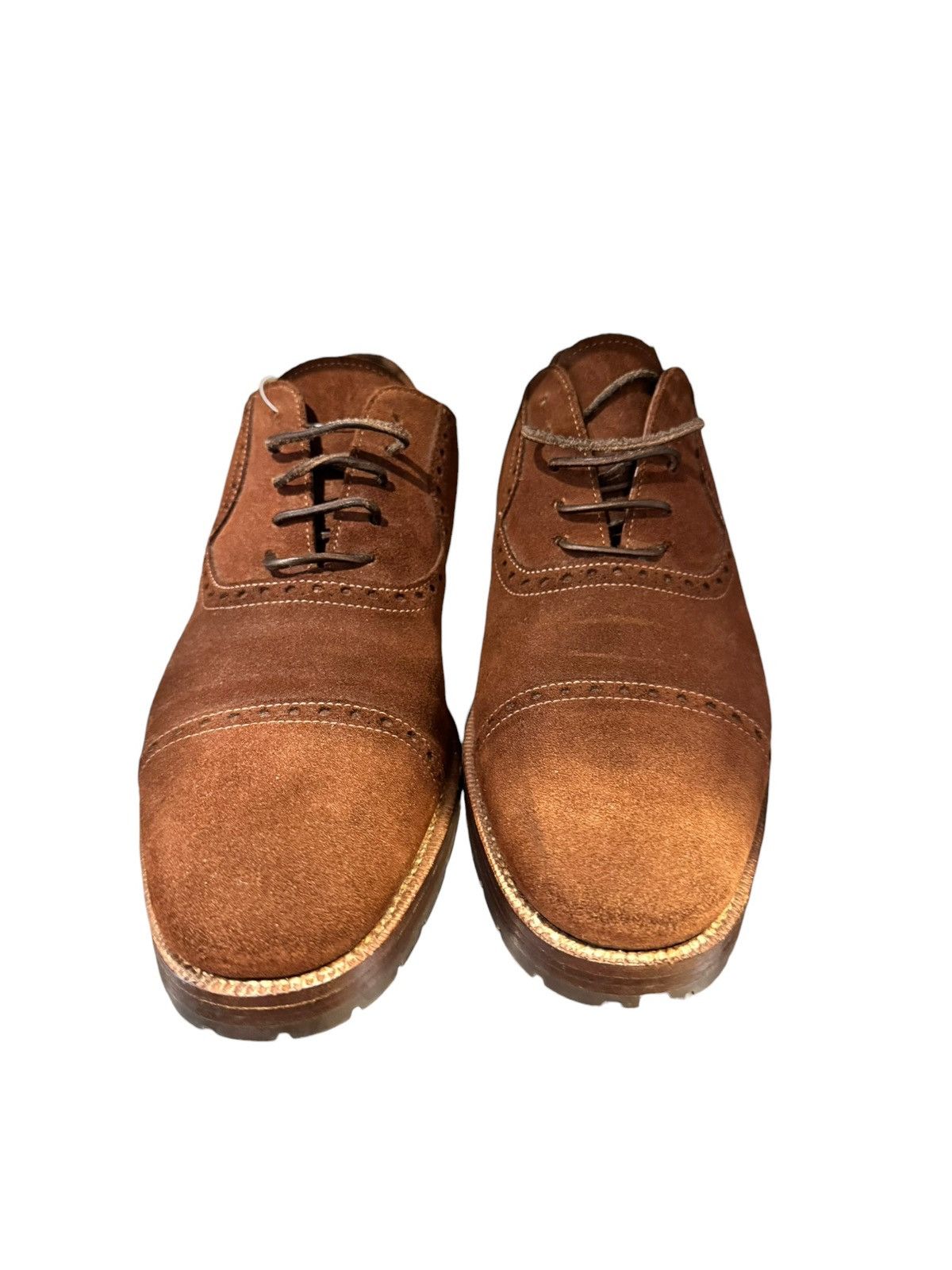 Zonkey Boot ZONKEY BOOT BROGUE SUEDE DERBY SHOES Size US 6.5 / EU 39-40 - 3 Thumbnail