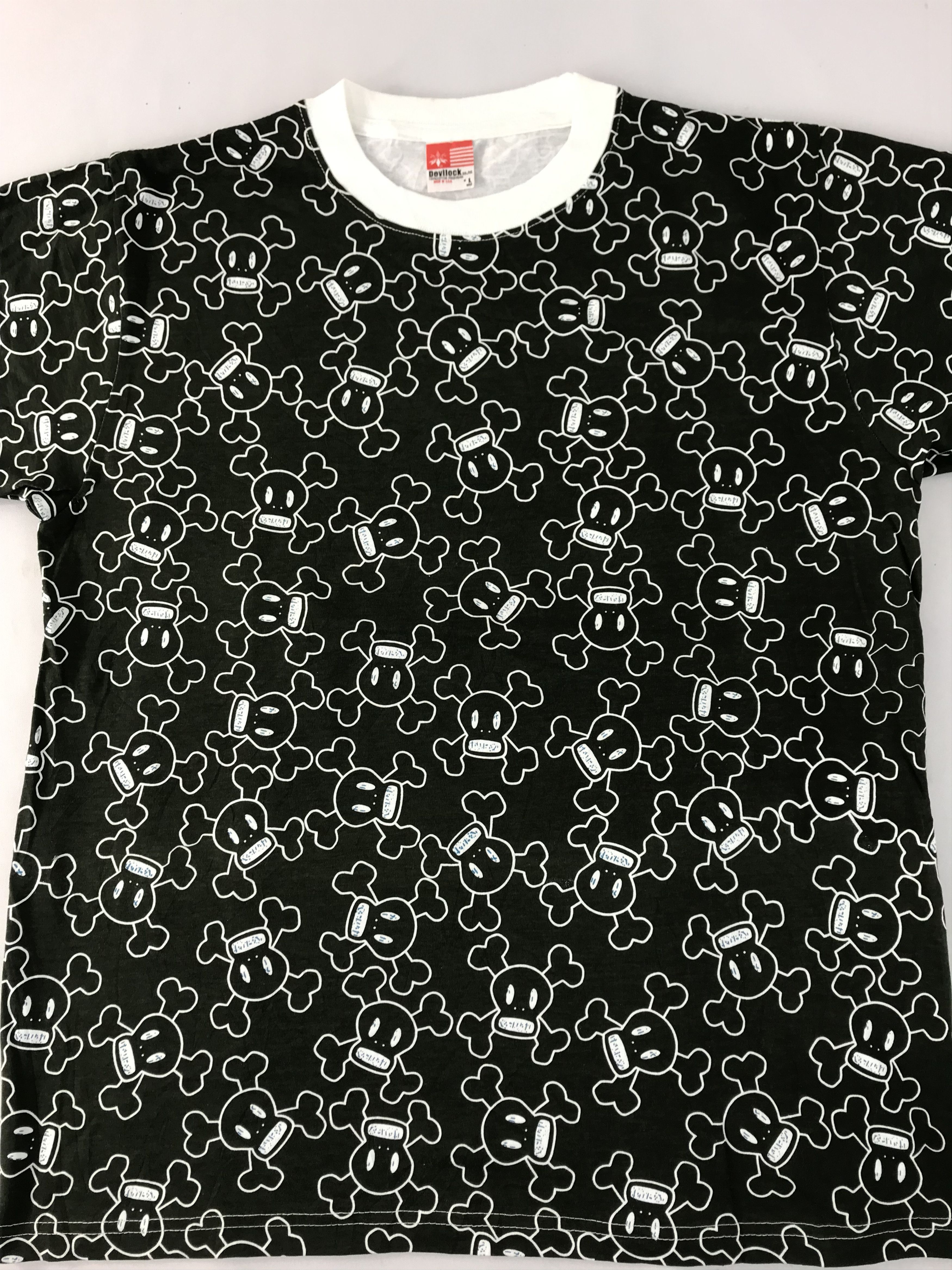 Devilock Devilock USA Skull Over Printed Logo Tee T-shirt M L Size US L / EU 52-54 / 3 - 3 Thumbnail