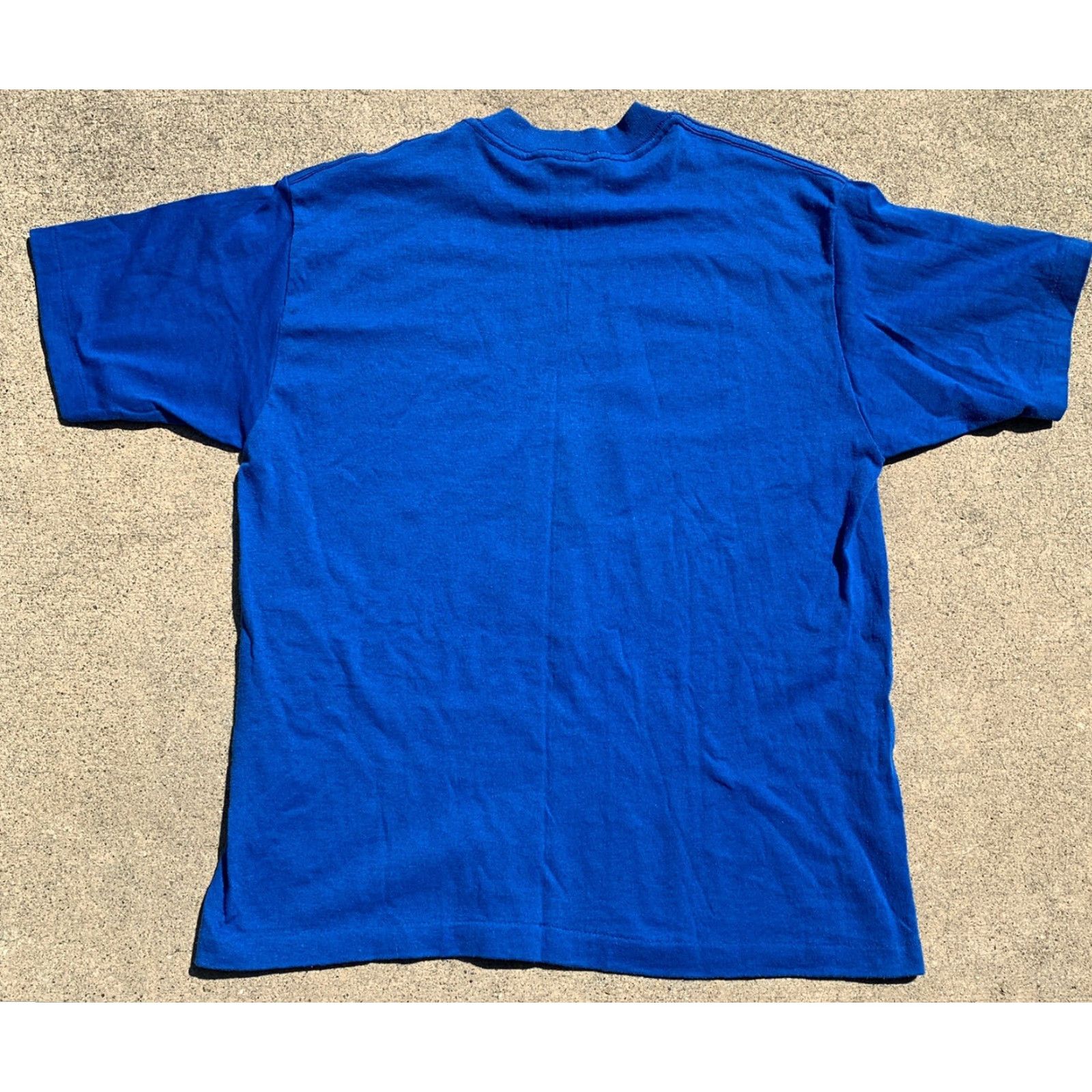 Vintage VINTAGE Hang Loose Hawaii T-Shirt L Blue 50/50 Polycotton Men USA Graphic Tee Made In USA Hawaii Shirt Mens Size US L / EU 52-54 / 3 - 5 Thumbnail