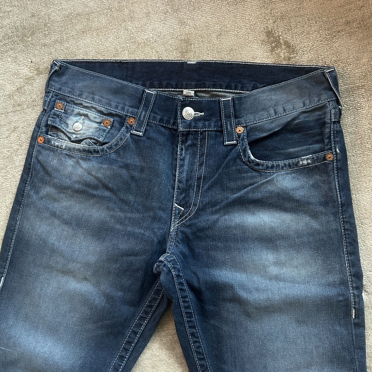 True Religion True Religion Boot Cut Flared Jeans Size US 33 - 4 Thumbnail