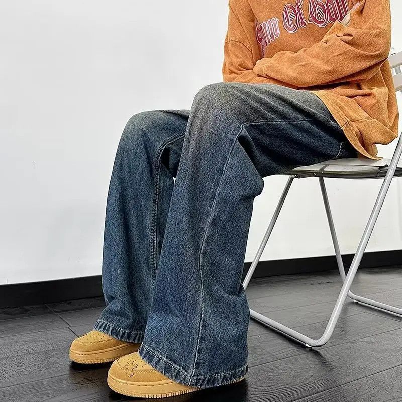 Japanese Brand × Jean Retro loose casual high street jeans Size US 32 / EU 48 - 3 Thumbnail