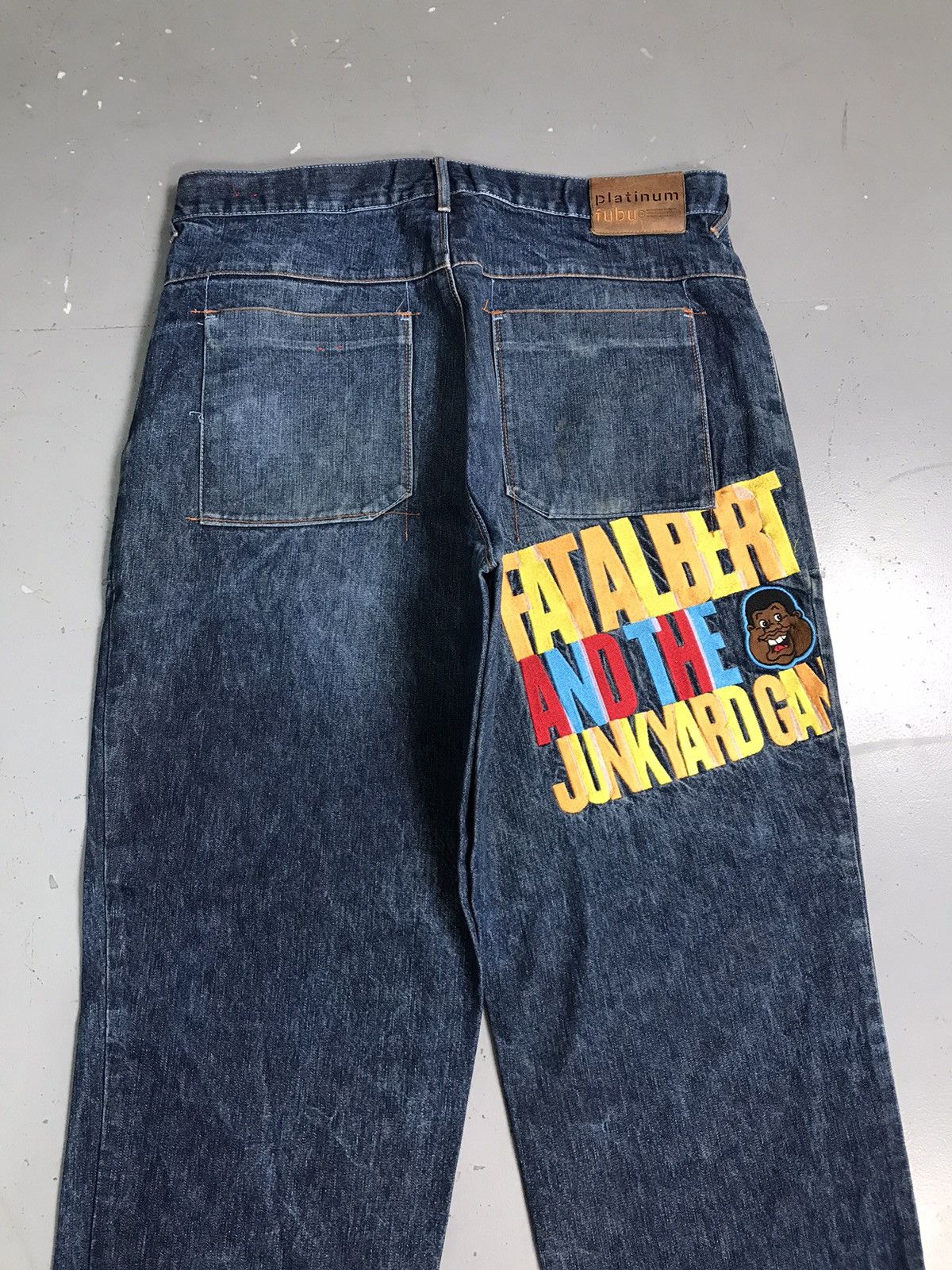 Fubu vintage Fubu platinum big pocket SpellOut denim Size US 40 / EU 56 - 14 Thumbnail