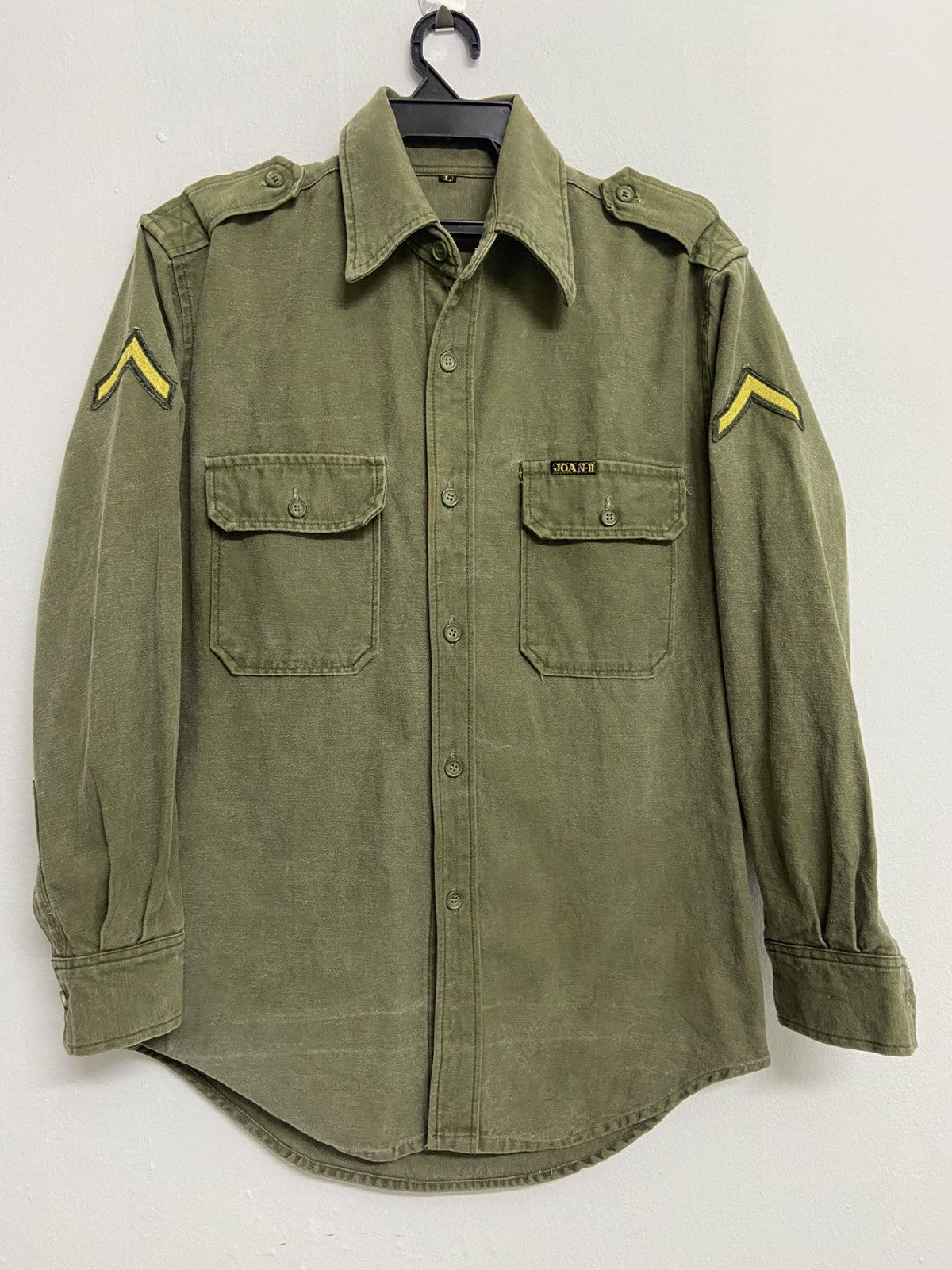 Vintage Joan USMC Military Shirt