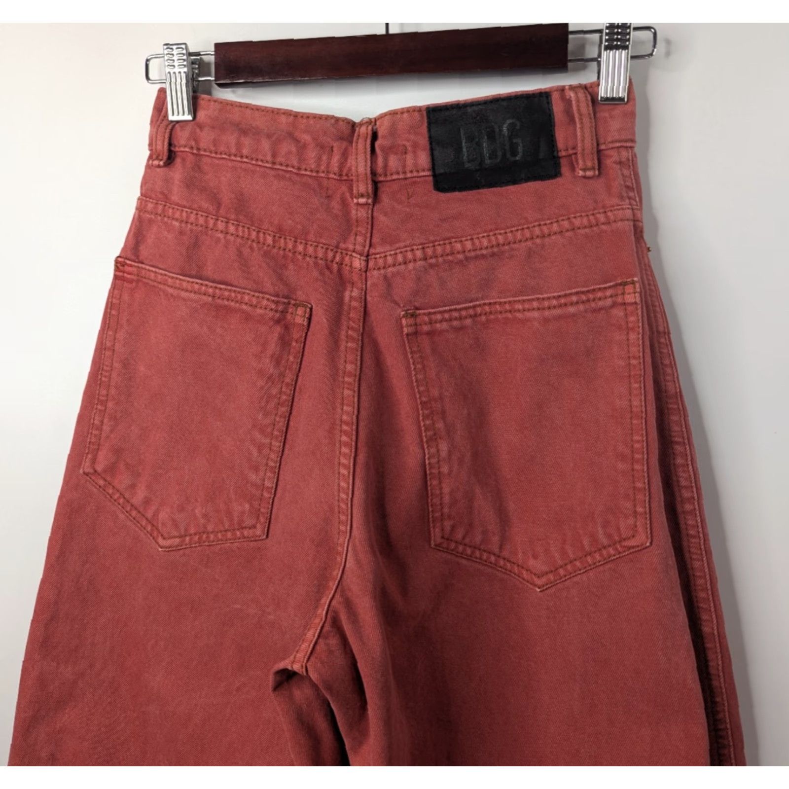 Urban Outfitters VINTAGE Urban Outfitters BDG Rih Extreme Baggy Jean Grunge Red Women's 24 Size 42" / US 20 - 6 Thumbnail