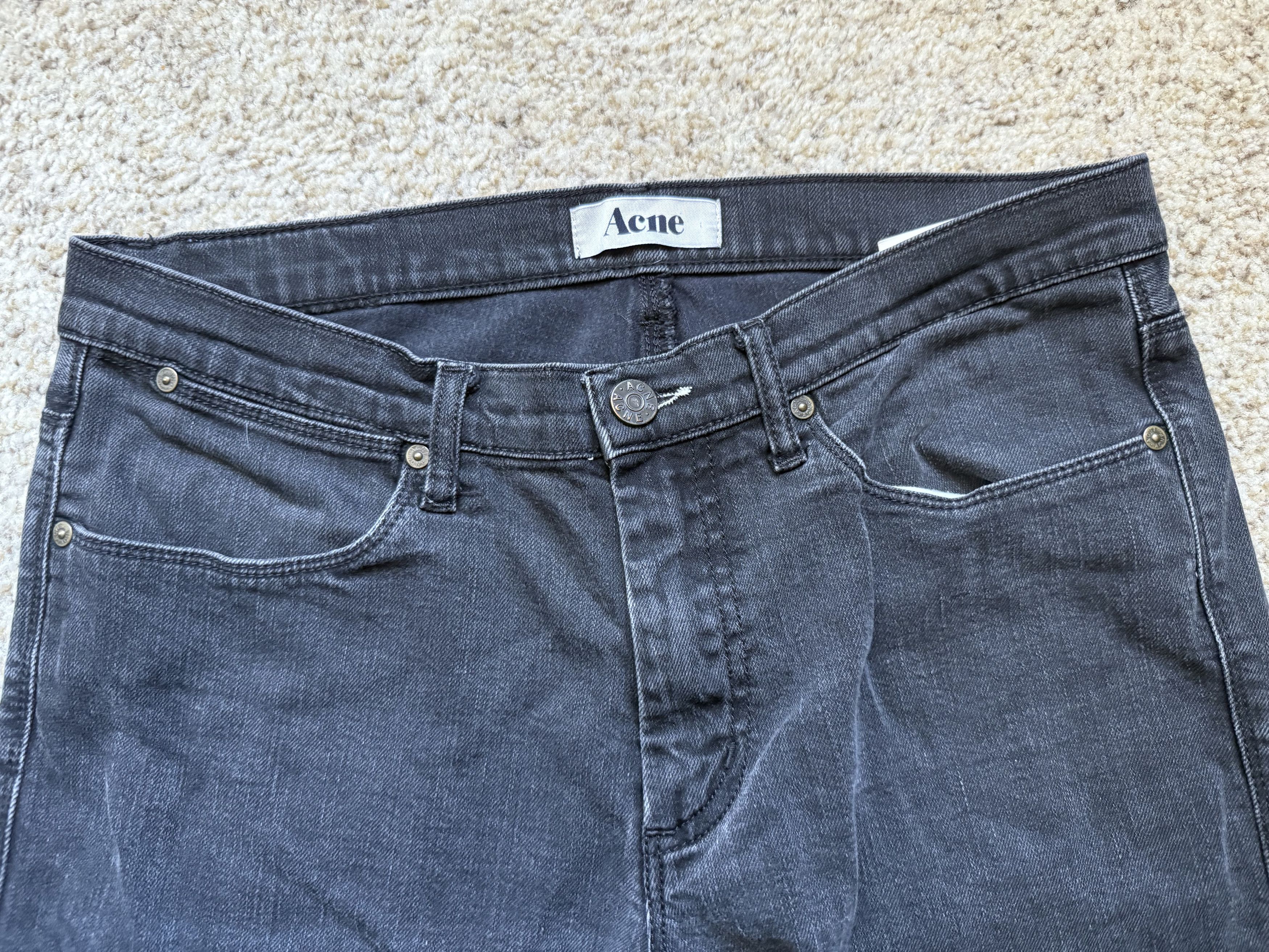 Acne Studios Acne Studios slim-fit denim jeans Size US 33 - 2 Thumbnail