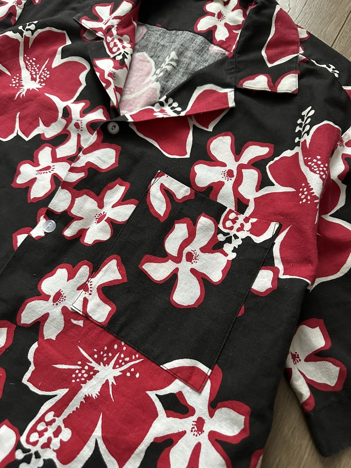 Vintage Rare Vintage Hawaiian 🌺 Flowers Shirt Size US L / EU 52-54 / 3 - 3 Thumbnail