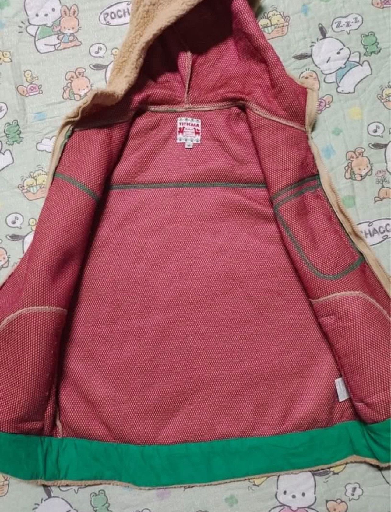Japanese Brand Titicaca Women’s Hooded Fleece Vests Size M / US 6-8 / IT 42-44 - 7 Thumbnail