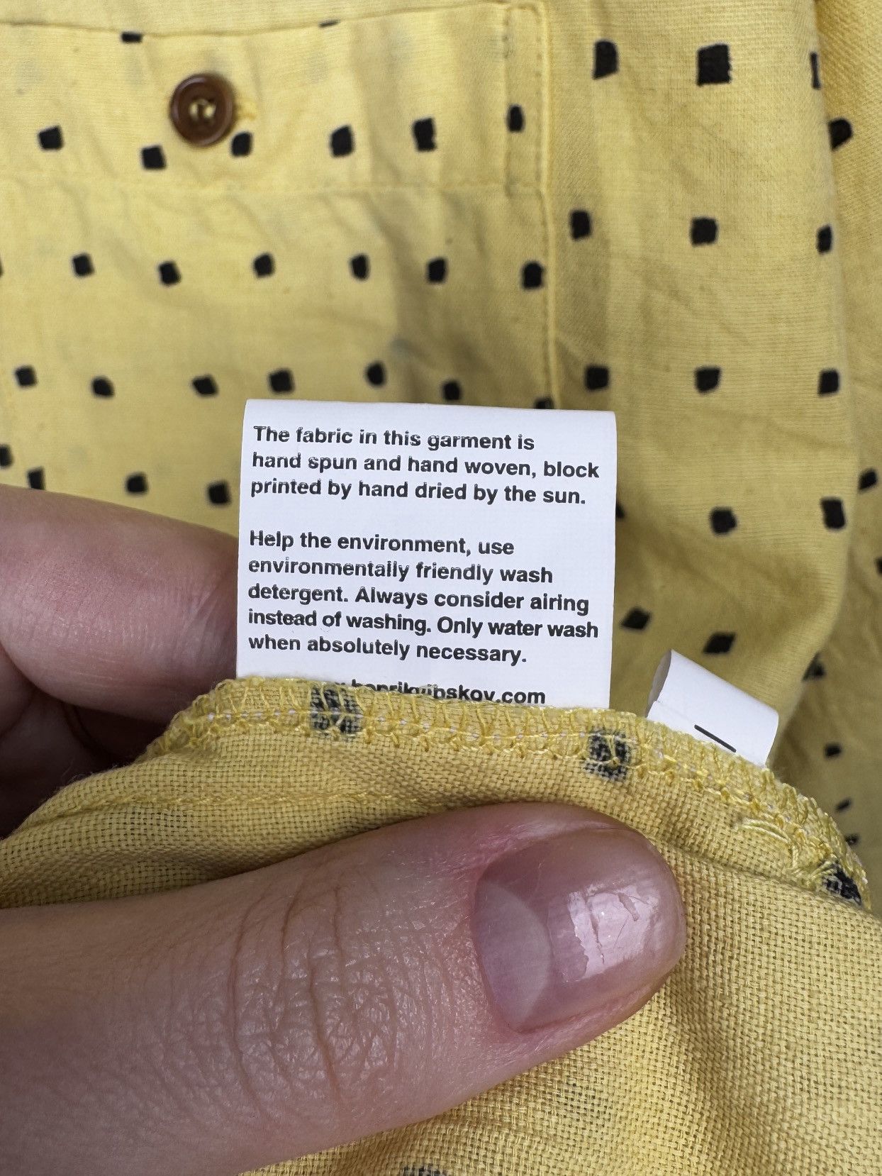 Henrik Vibskov Henrik Vibskov The Sticky Brick Fingers SS15 Shirt Khadi Size US XS / EU 42 / 0 - 13 Thumbnail