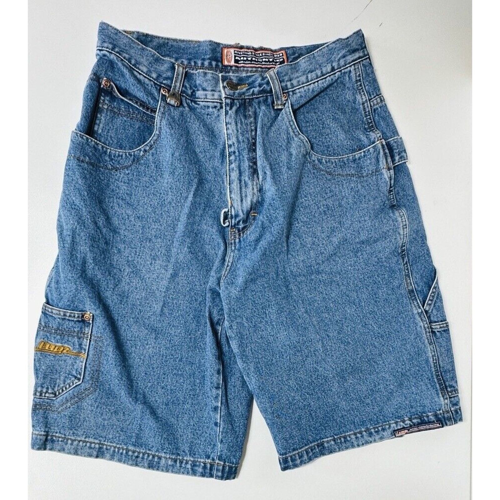 Lugz Vintage Lugz Carpenter Baggy Hip Hop Jean Shorts 90s Size 32 Size US 32 / EU 48 - 11 Thumbnail