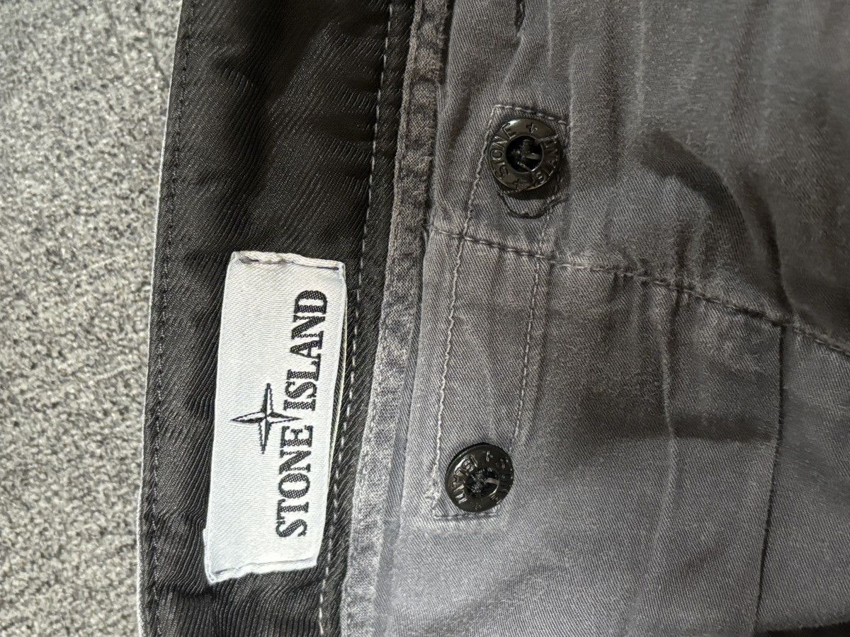 image of Stone Island Cargo Pants in Charcoal Grey, Men's (Size 33)