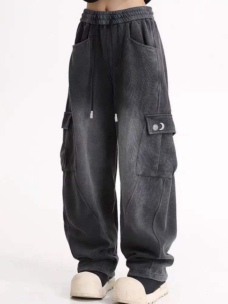 Designer × Japanese Brand Hip Hop Harajuku Streetwear Loose Casual Pants Size US 32 / EU 48 - 4 Thumbnail