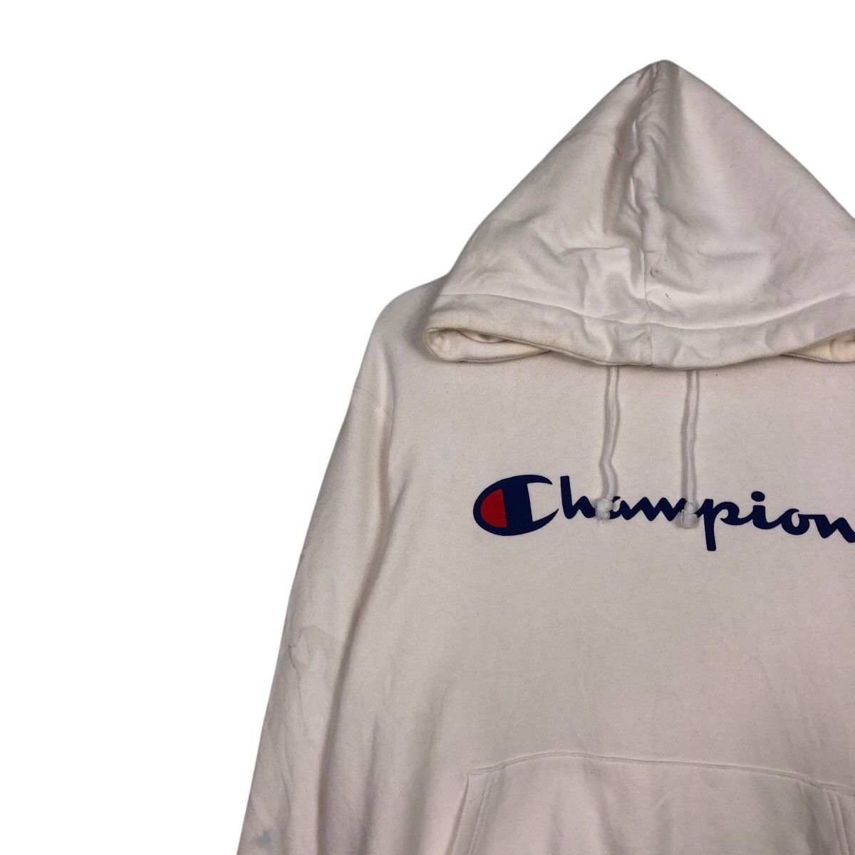 Japanese Brand 📌Vintage Champion Hoodie Pull Over Big Logo Design Size US L / EU 52-54 / 3 - 8 Thumbnail