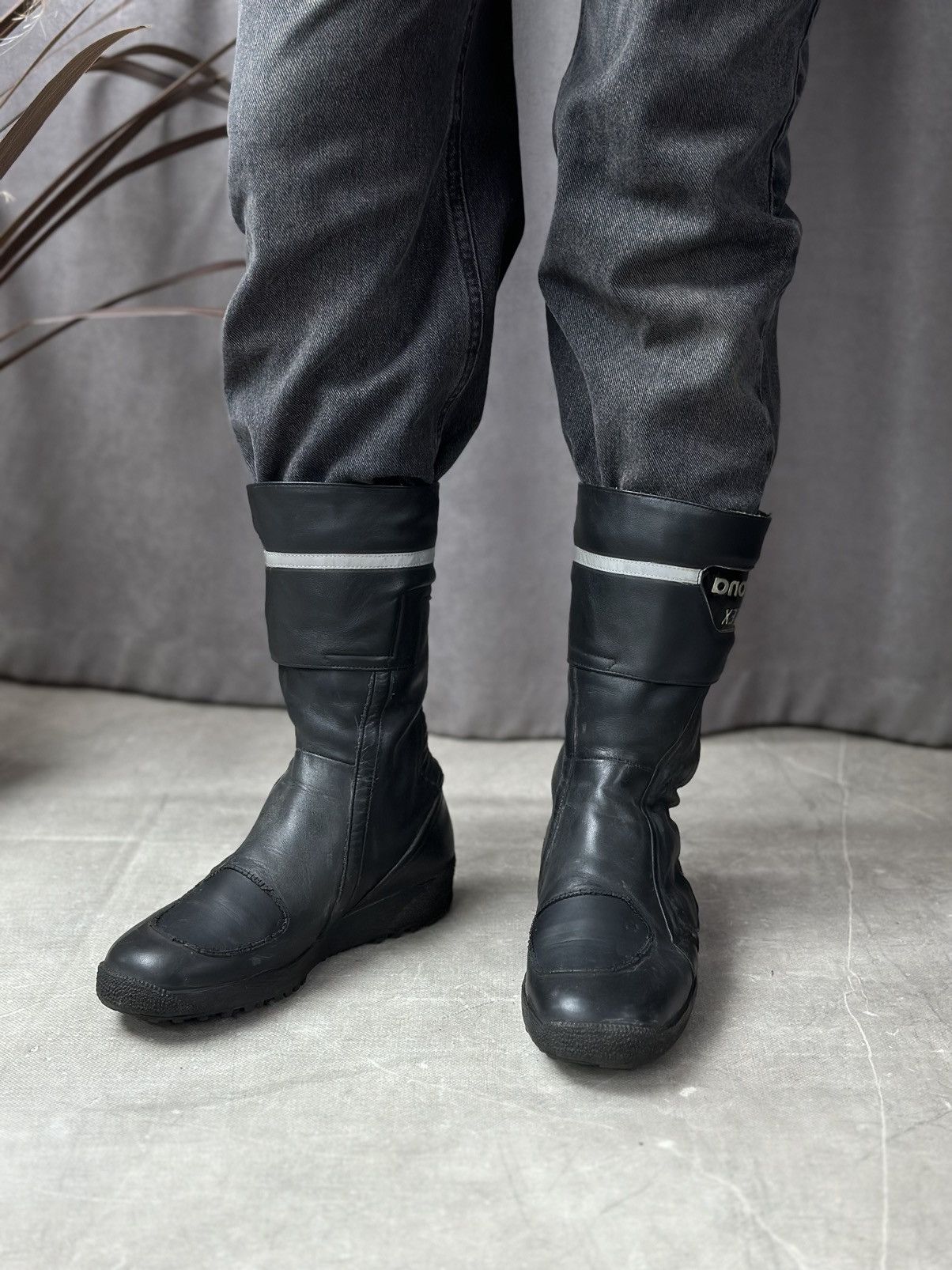 Daytona Vintage Daytona Gore-Tex Leather High Boots Motocycle Harley Size US 9 / IT 39 - 12 Thumbnail