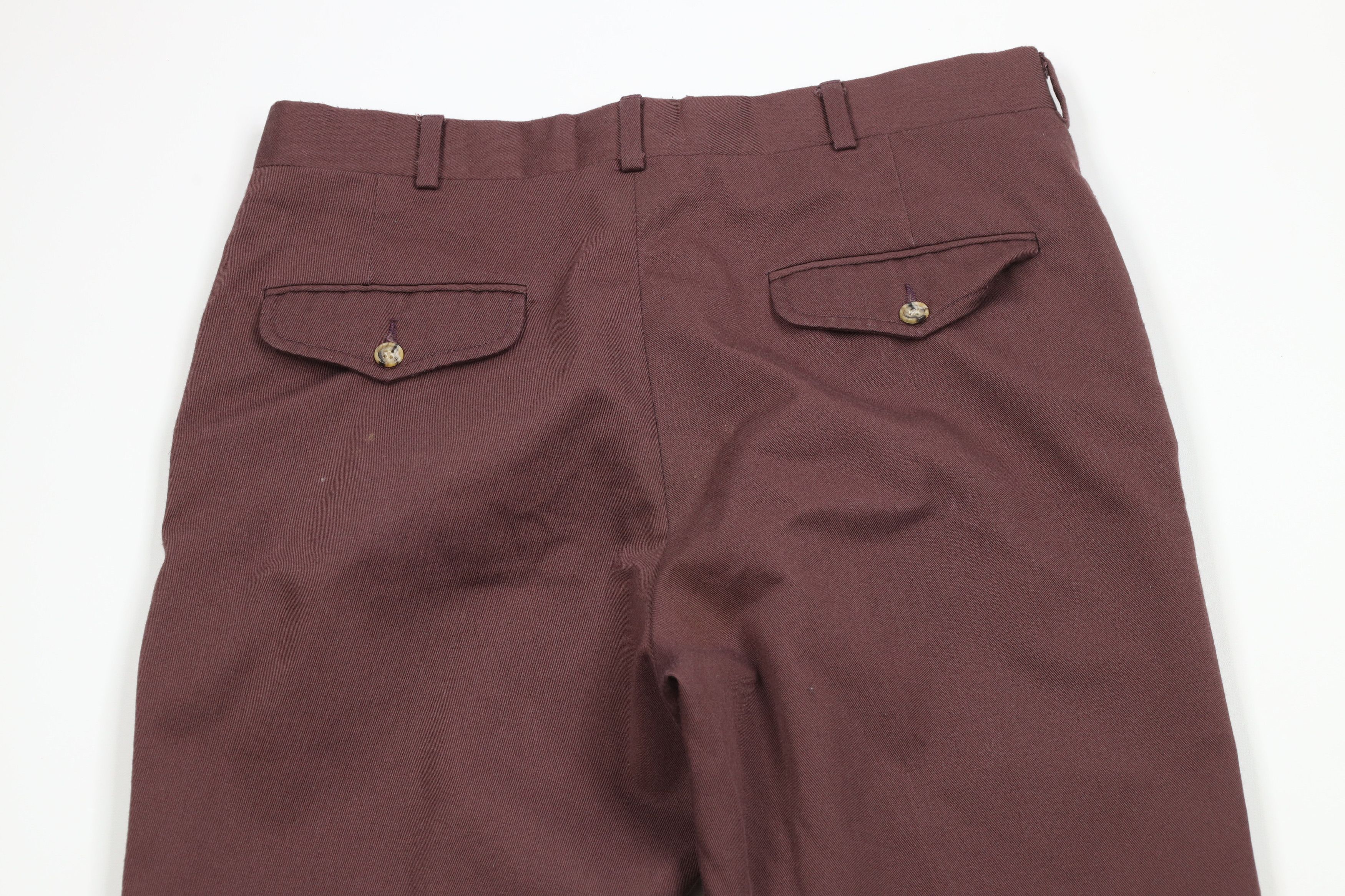 Vintage Vintage 70s Streetwear Flared Wide Leg Chino Pants USA Size US 31 - 12 Thumbnail