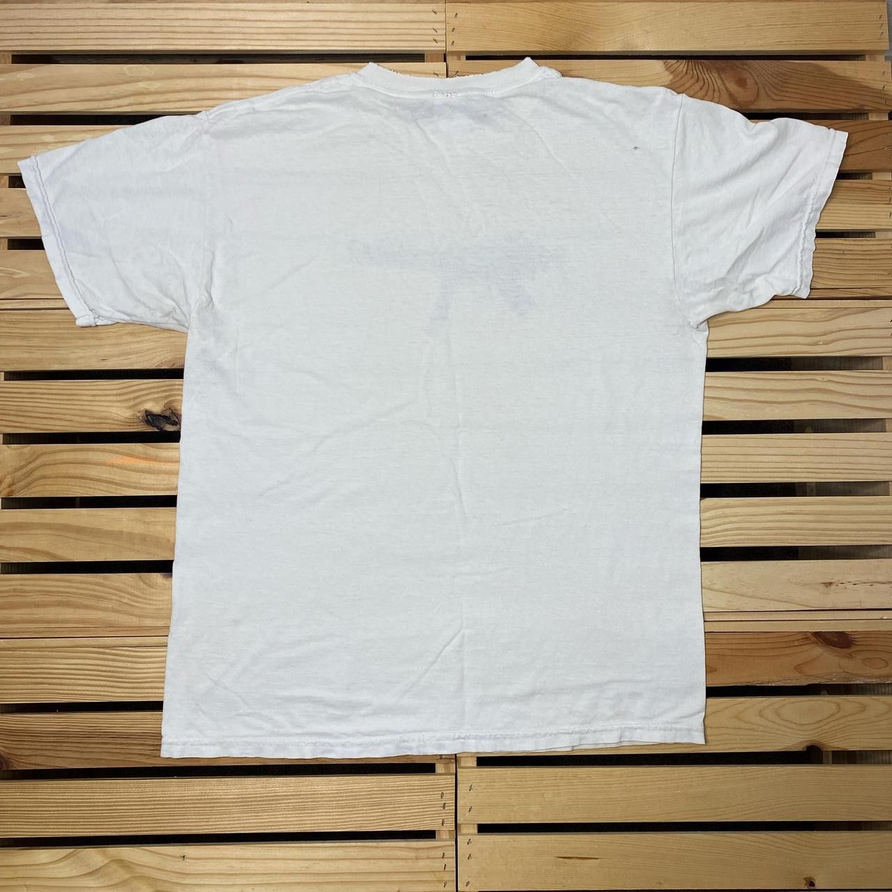 Gildan Vintage Social Distortion White Band Tee Size Medium Size US M / EU 48-50 / 2 - 2 Thumbnail