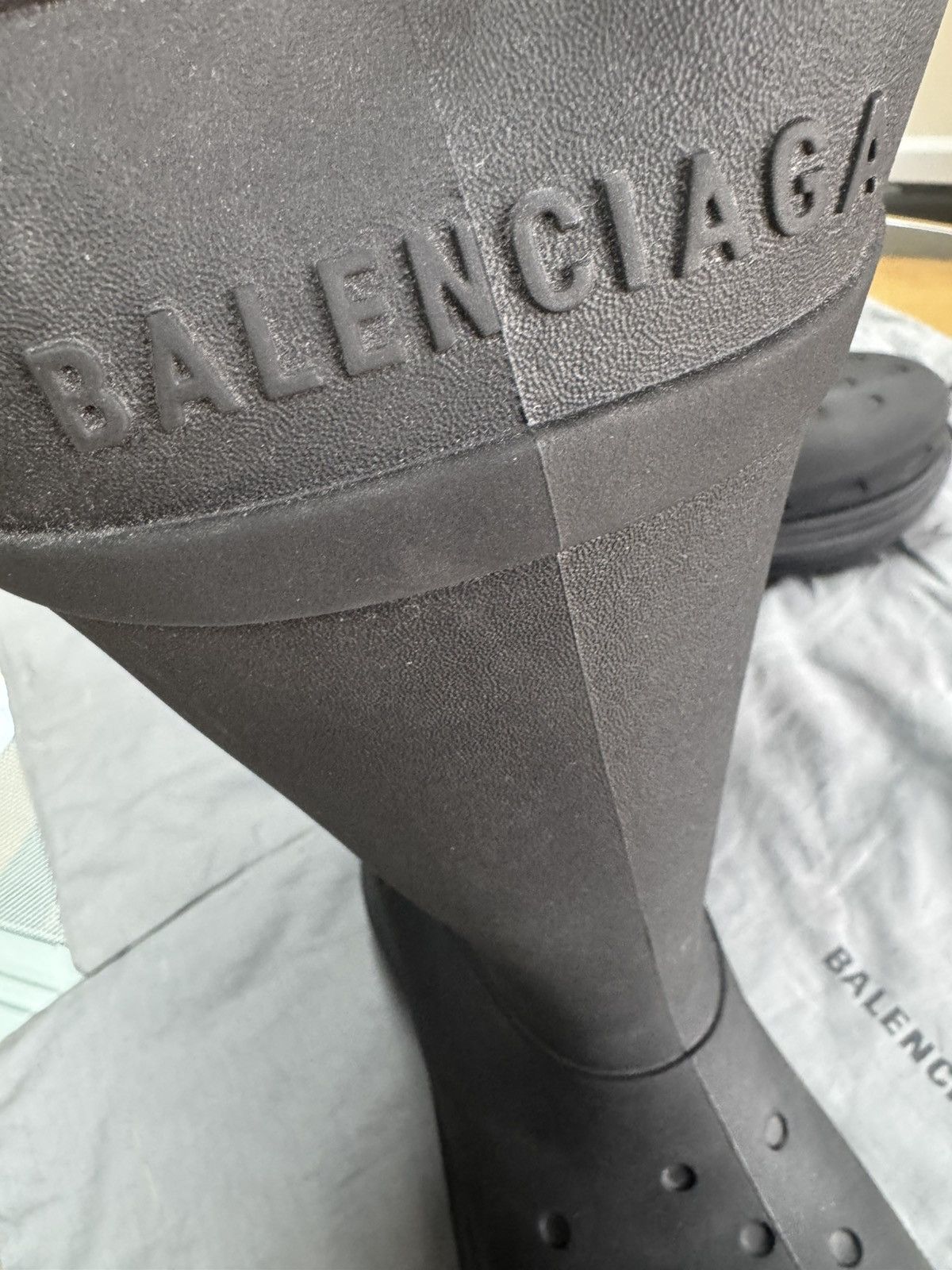 Balenciaga × Crocs Balenciaga Croc Boots Size US 8 / EU 41 - 10 Thumbnail