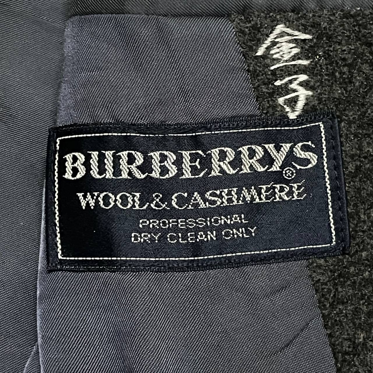 Burberry Vintage Burberry Wool & Cashmere Long Coat Size US L / EU 52-54 / 3 - 9 Thumbnail