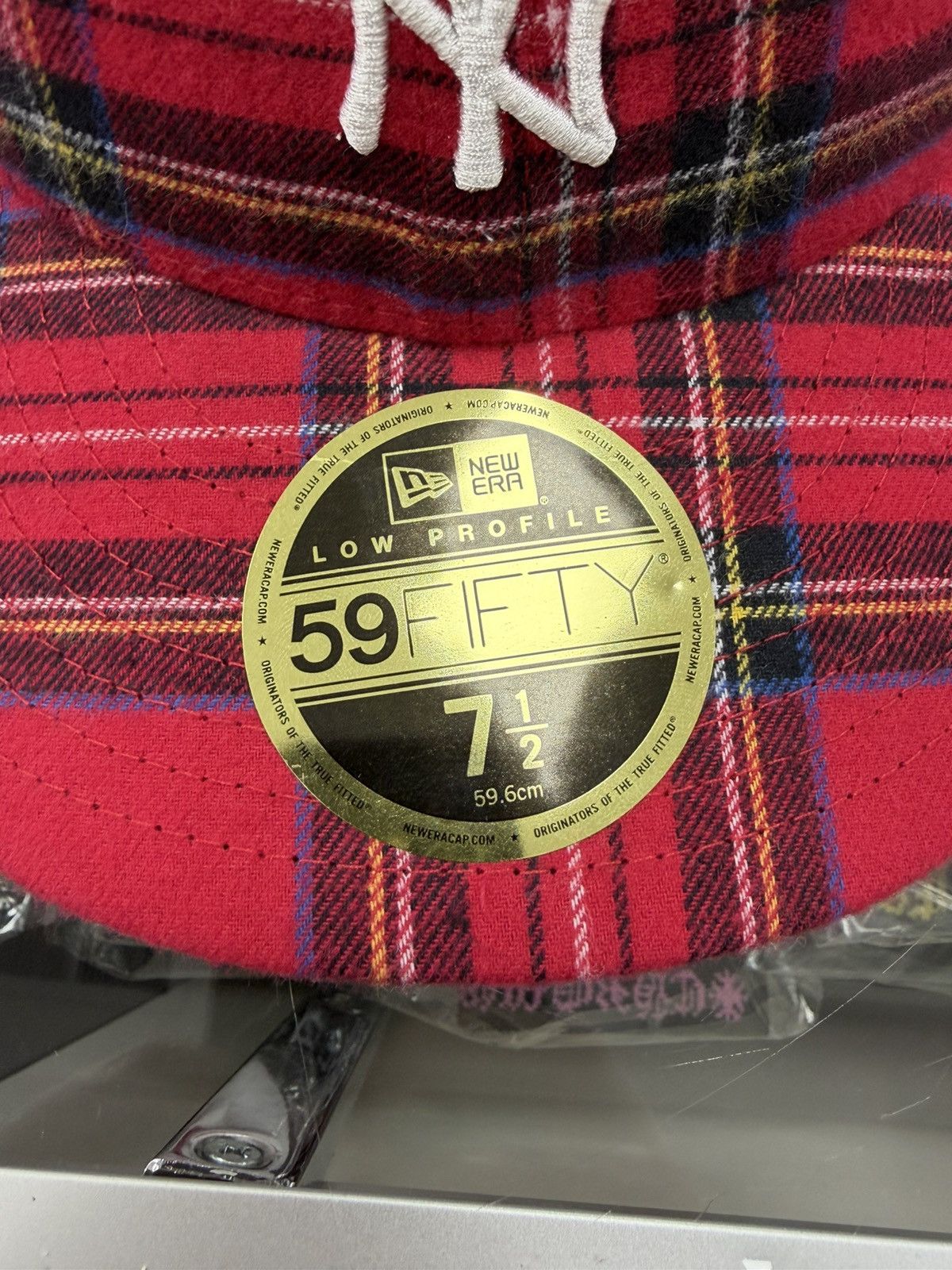 Kith × New Era × New York Yankees Kith x New York Yankees New Era Cap "Plaid" Size ONE SIZE - 2 Thumbnail