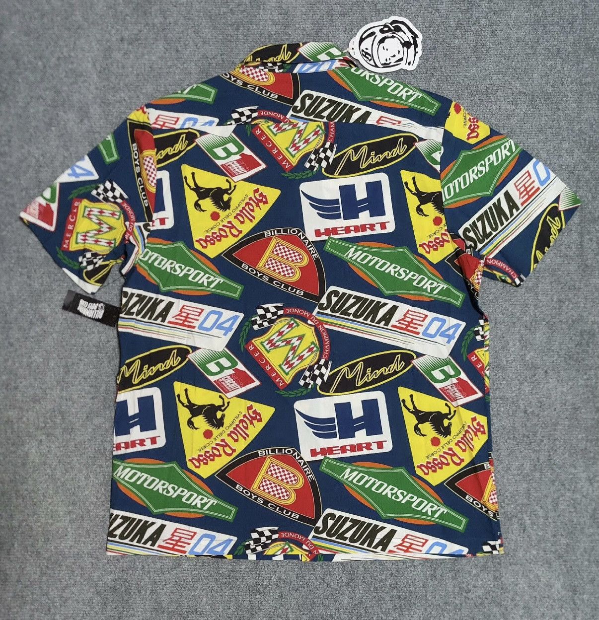 Billionaire Boys Club Racing All-Over Print Shirt Billionaire Boys Club Size US M / EU 48-50 / 2 - 2 Thumbnail