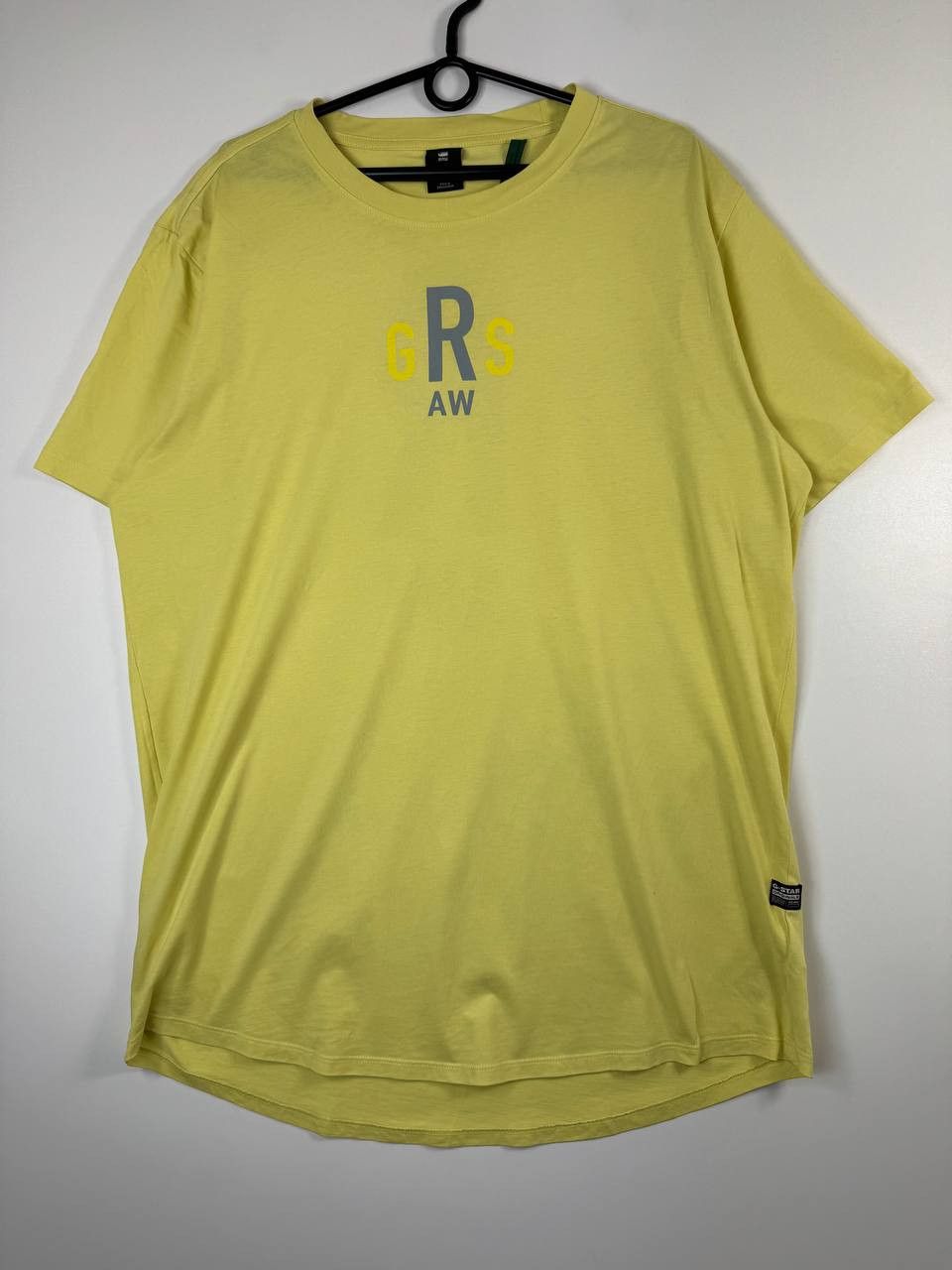 G-Star G-Star Raw Graphic T-Shirt Yellow Men Size XL Size US XL / EU 56 / 4 - 1 Thumbnail
