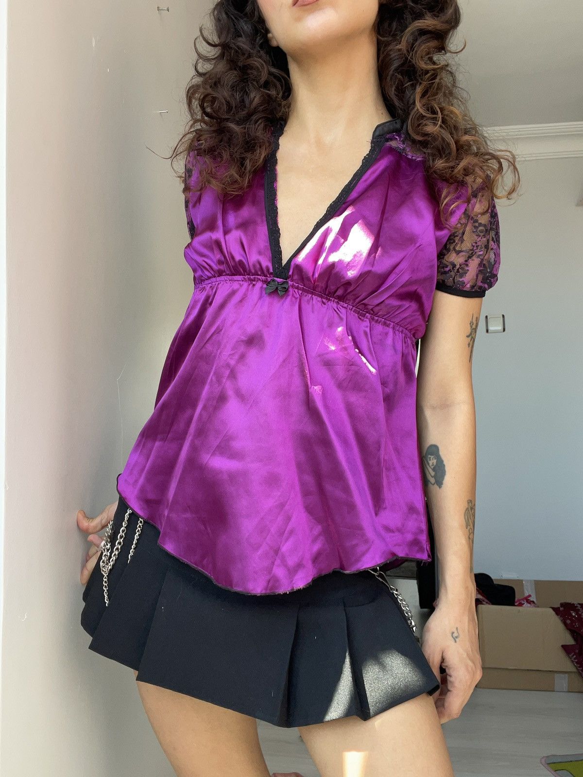 Vintage y2k blouses Size S / US 4 / IT 40 - 2 Thumbnail