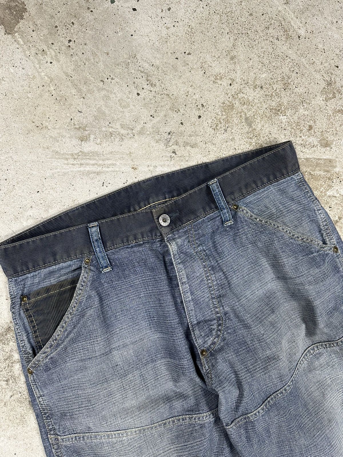 G-Star × Japanese Brand × Vintage ‼️ Vintage y2k G Star Raw Elwood Denim Pants RARE Size US 32 / EU 48 - 5 Thumbnail
