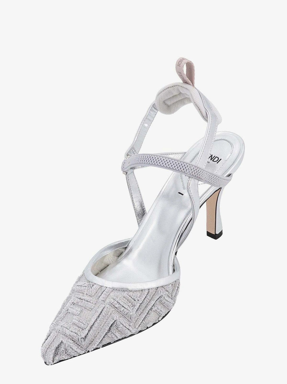 Fendi o1loc1c0824 Colibri in Silver Size US 8 / IT 38 - 3 Thumbnail