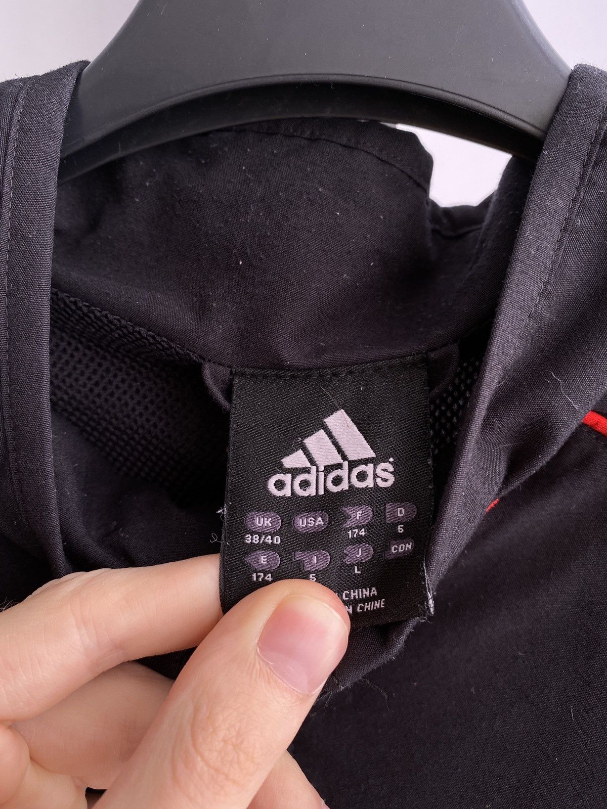 Adidas × Vintage Adidas Milan vintage zip sweatshirt retro 90s Size US L / EU 52-54 / 3 - 3 Thumbnail
