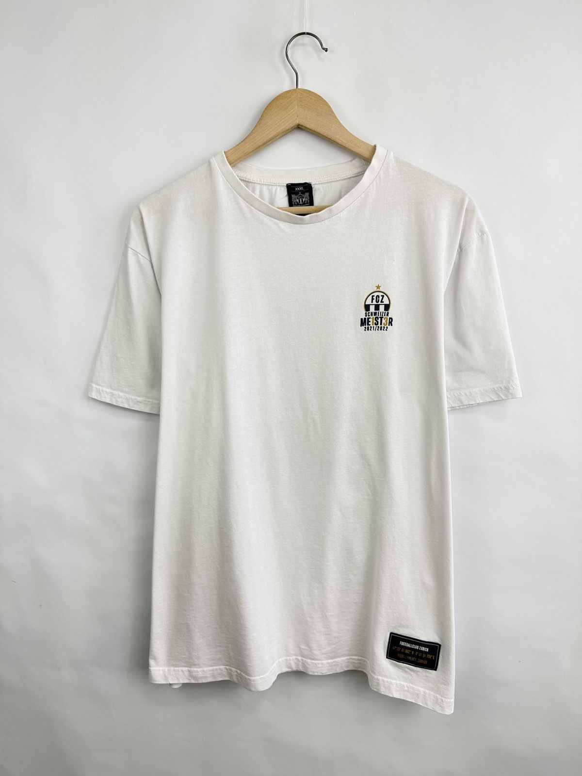 Nike 🇨🇭 2022 FCZ Zurich Meister Switzerland Suisse Swiss T-Shirt Size US XXL / EU 58 / 5 - 7 Thumbnail