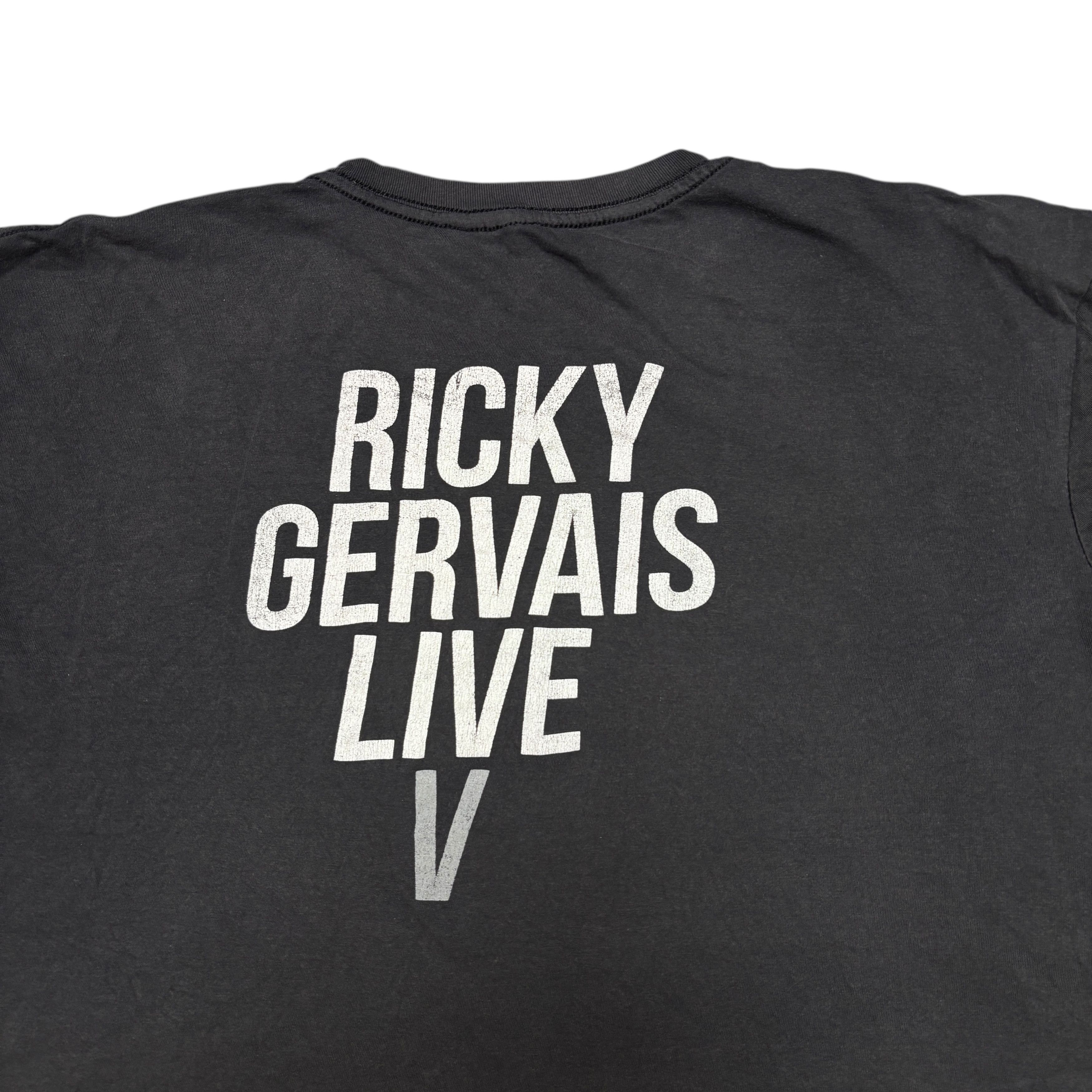 Band Tees × Vintage Ricky Gervais Shirt Comedy Humor Vintage Movie Shirt Size US XL / EU 56 / 4 - 12 Thumbnail