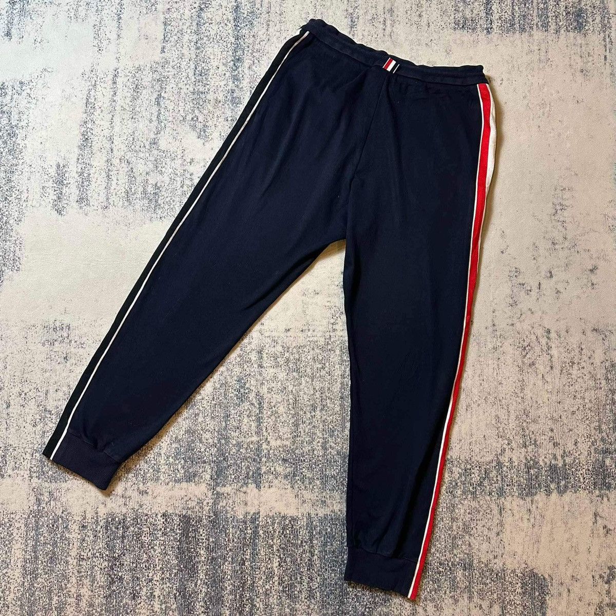 Thom Browne THOM BROWNE STRIPED NAVY PANTS Size US 36 / EU 52 - 3 Thumbnail