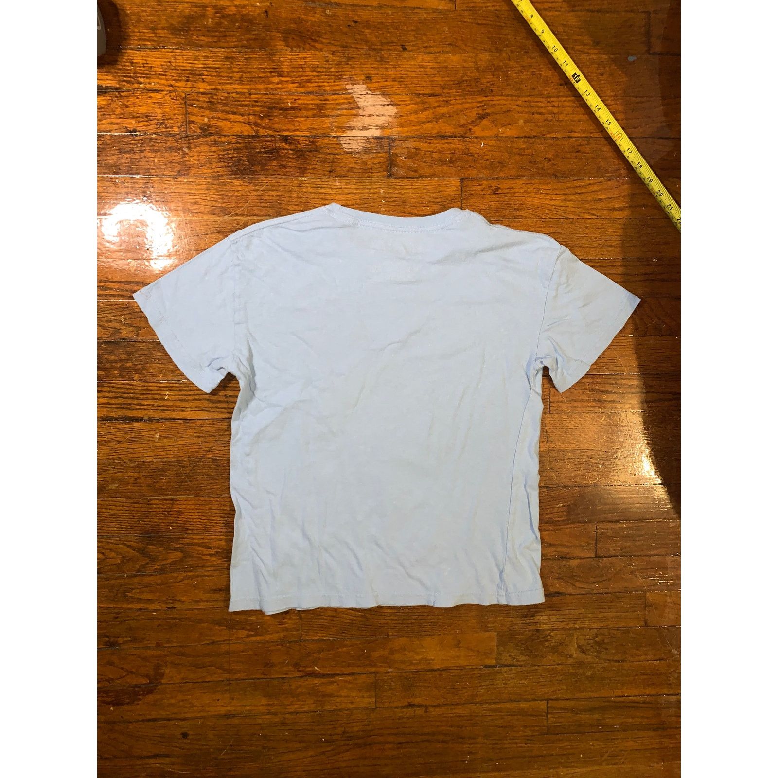 Band Tees × Def Leppard Def Leppard High n Dry Baby Tee Womens Medium Blue Fitted Size M / US 6-8 / IT 42-44 - 7 Thumbnail